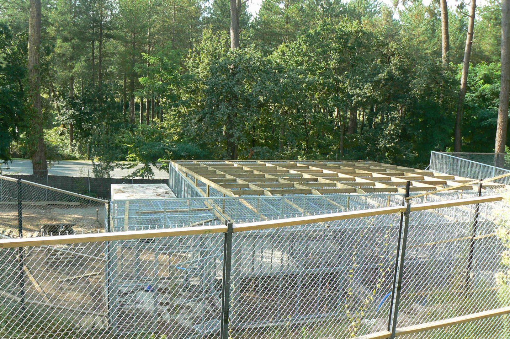 Zoo de la Flèche - Future off-show maternity den