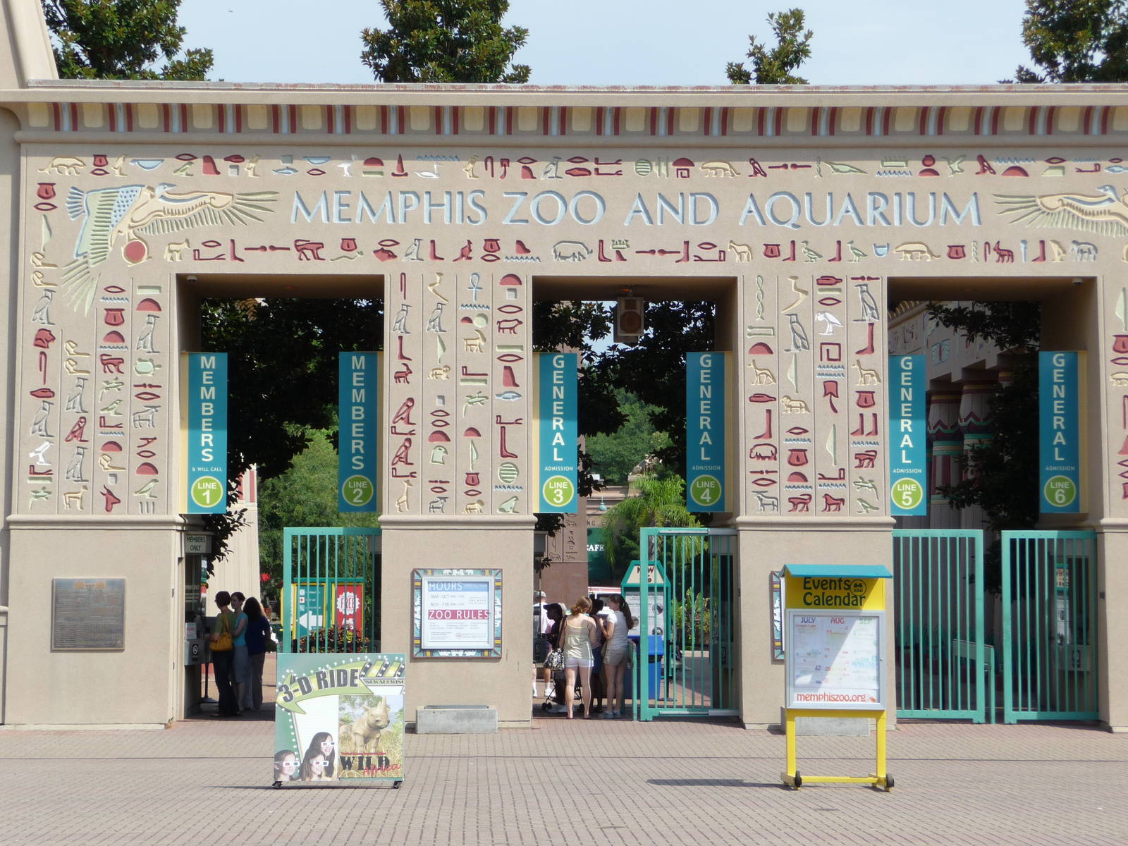 Zoo - Egyptian Entrance