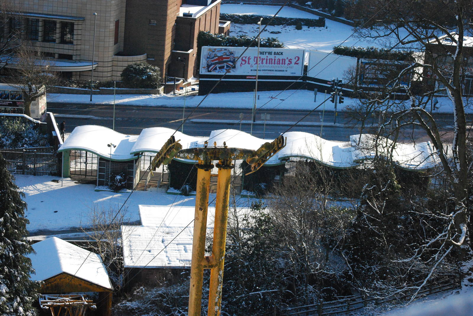ZOO ENTRANCE FROM ABOVE