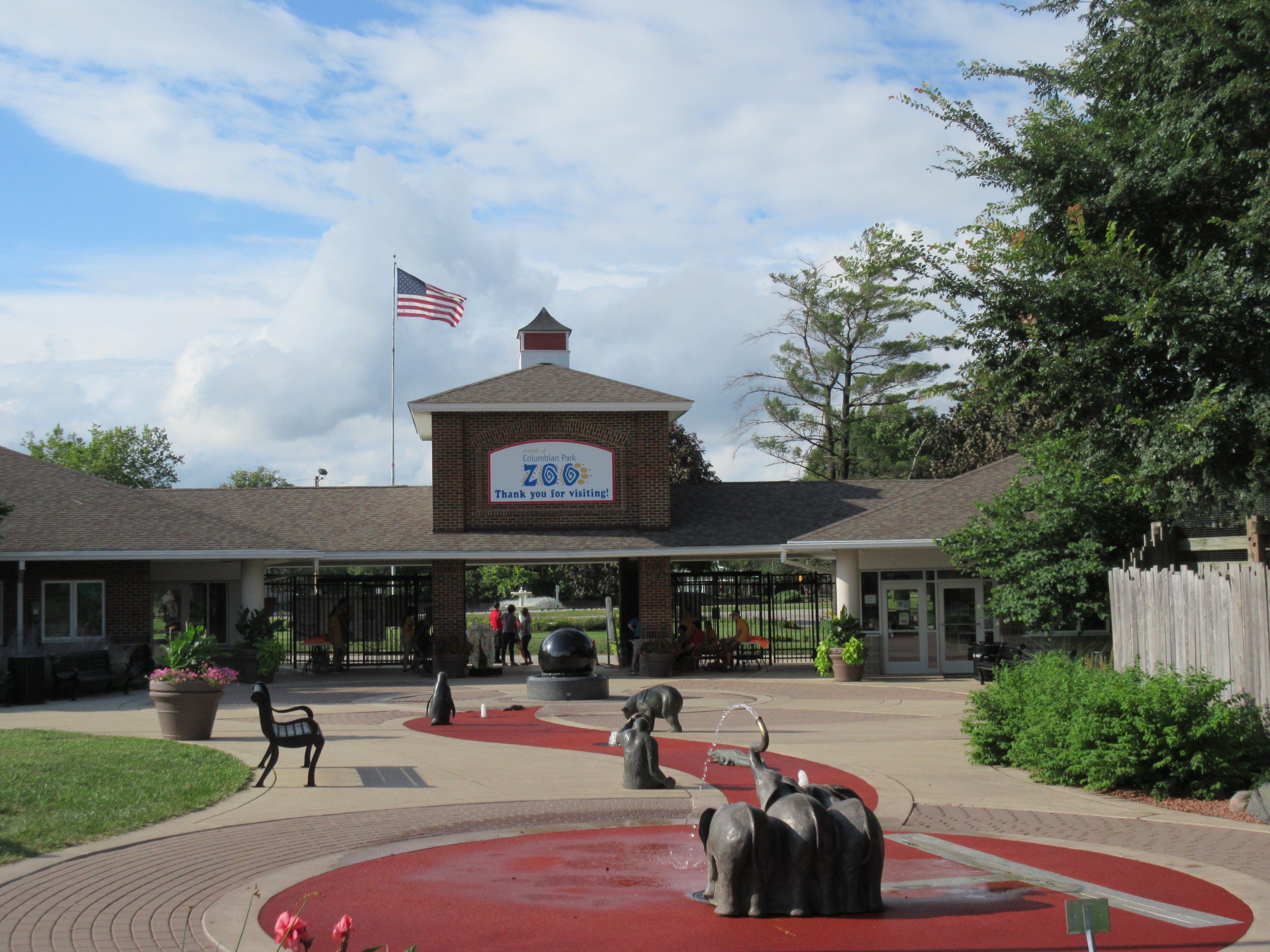 Zoo Entrance (from inside zoo)