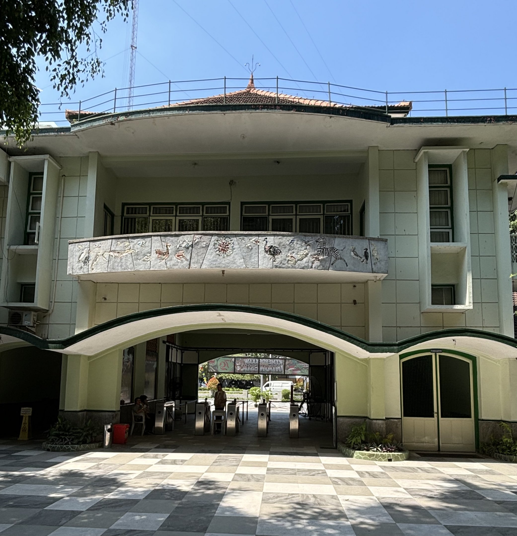 Zoo Entrance - from inside
