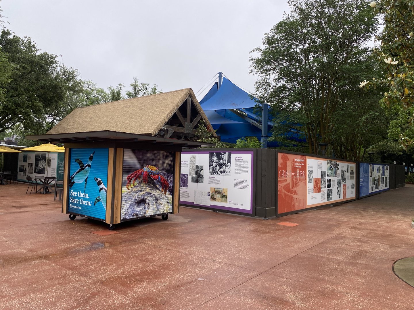 Zoo Entrance- Old Sea Lion Enclosure
