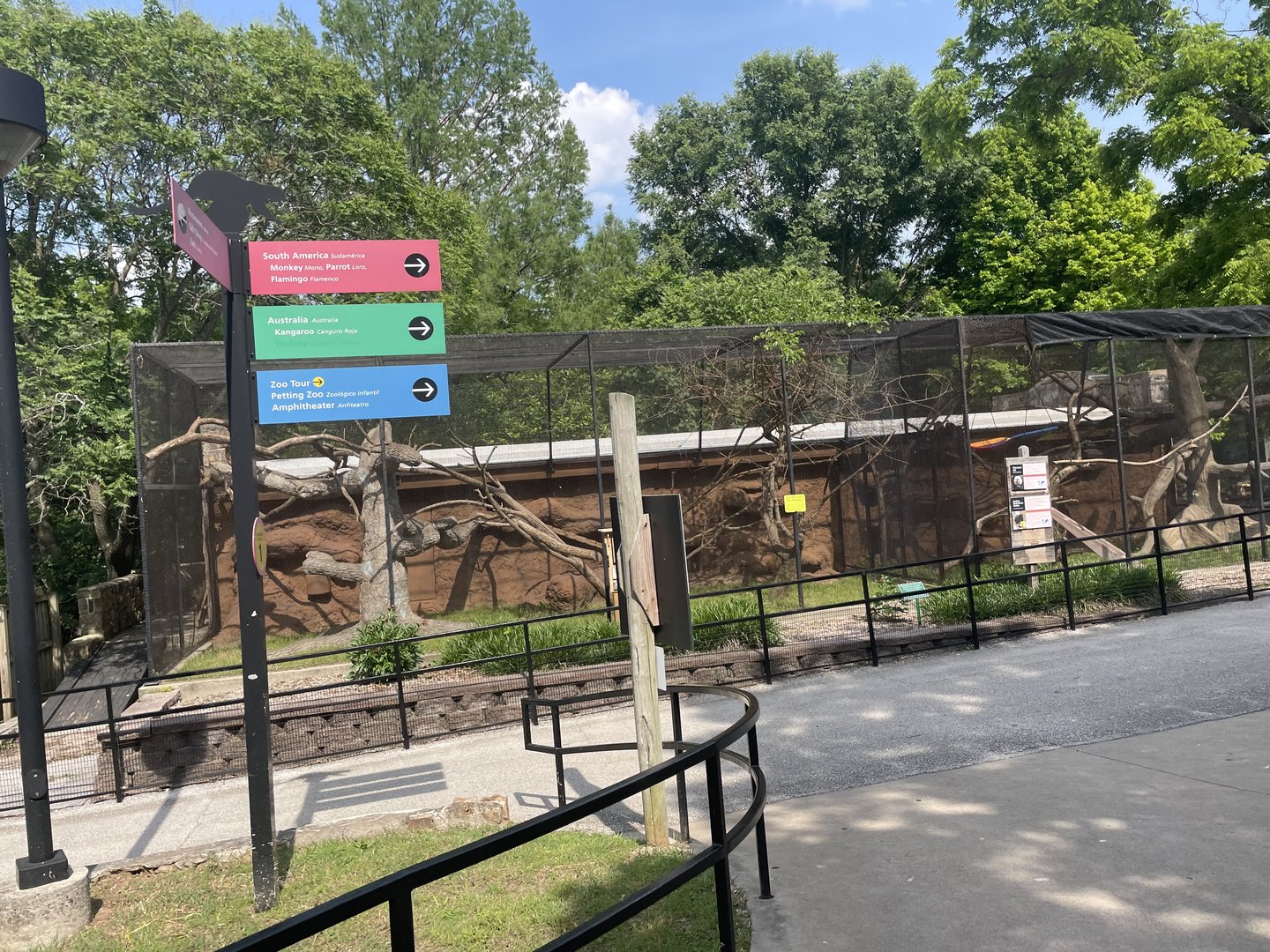 Zoo Entrance Plaza Monkey Habitats- 2023