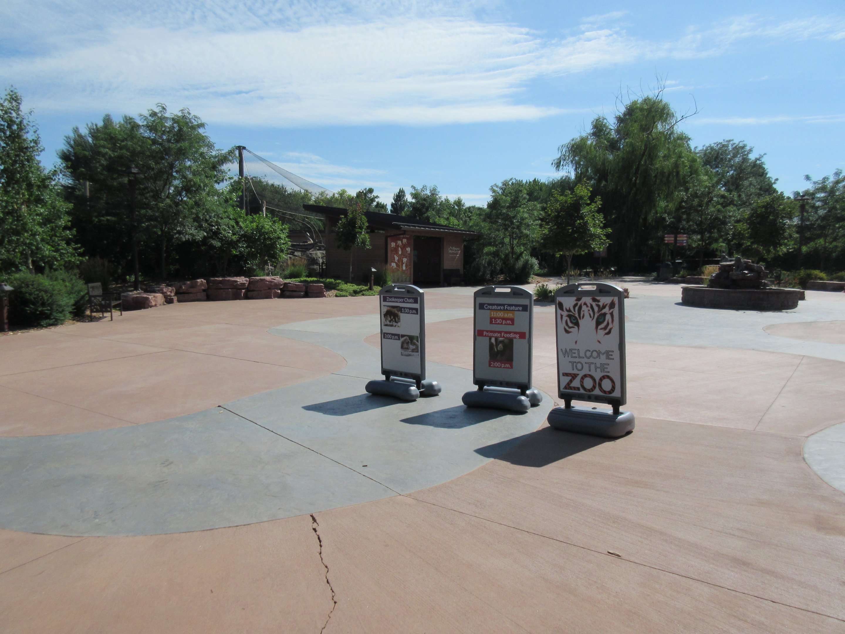 Zoo Entrance Plaza (New in 2013)