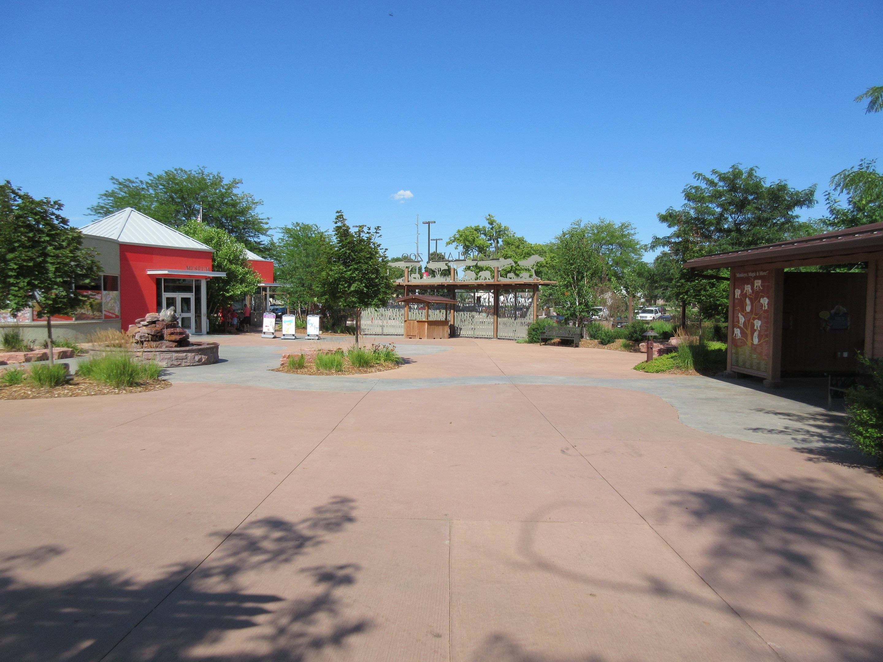Zoo Entrance Plaza (New in 2013)