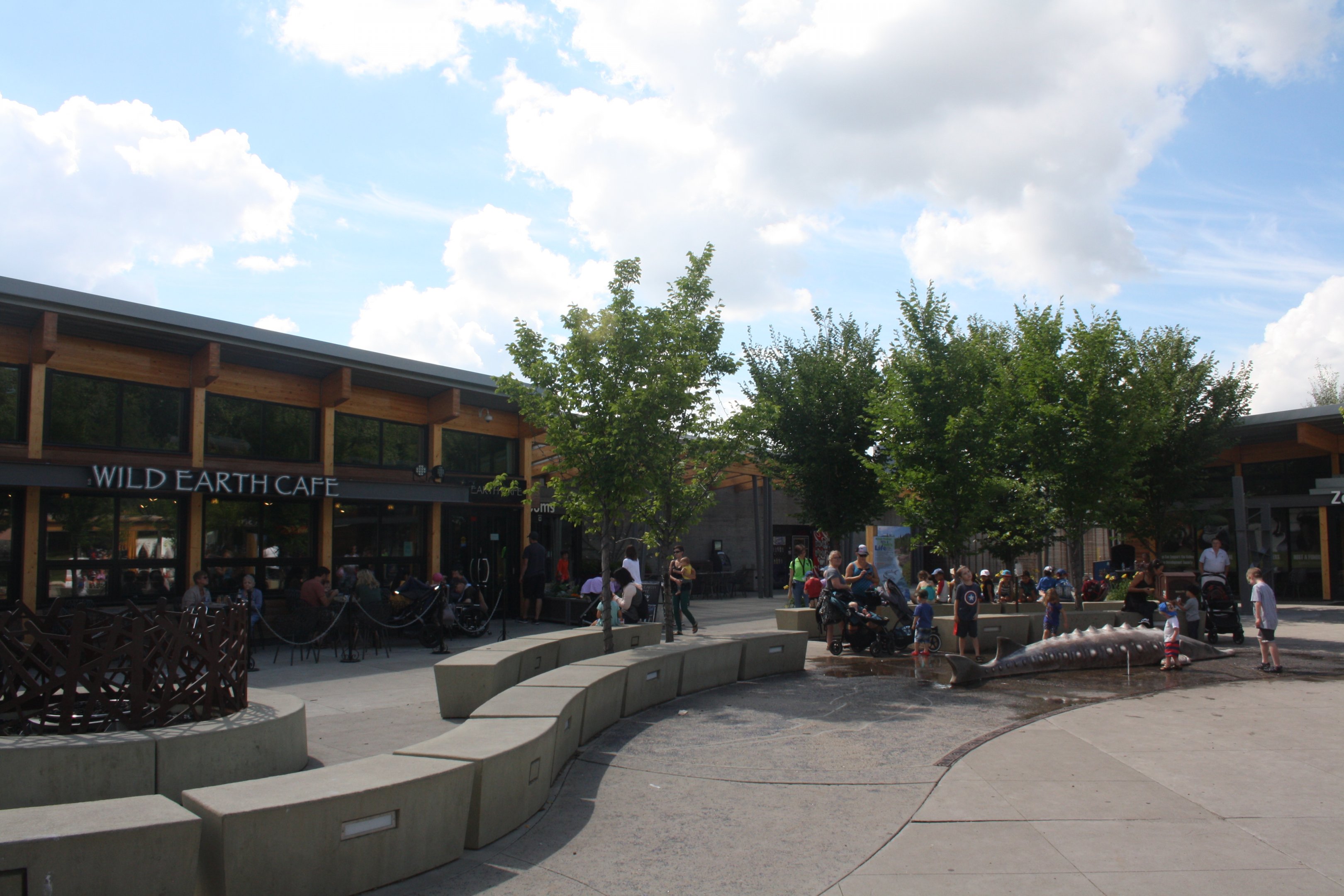 Zoo Entrance Plaza - New in 2014