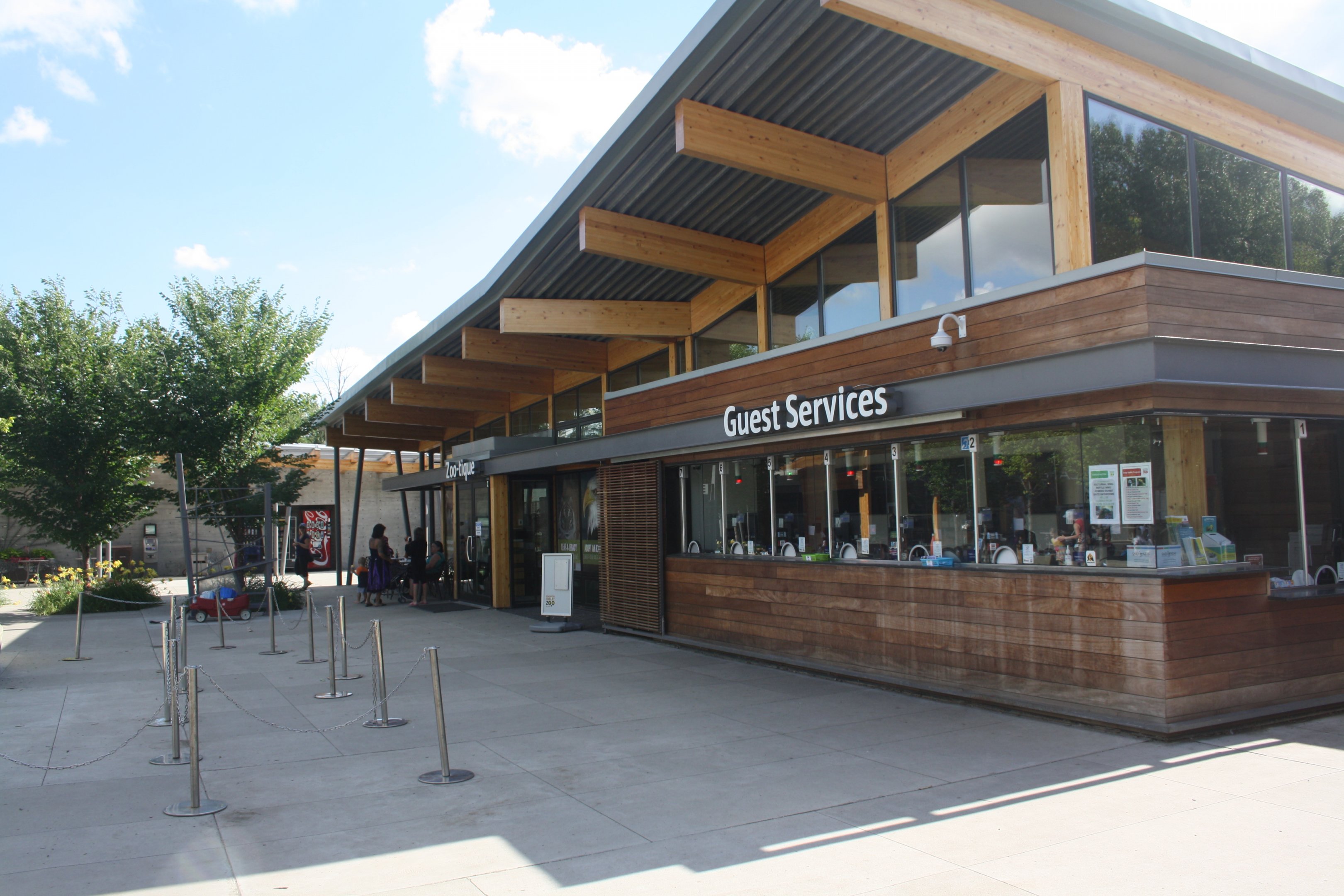 Zoo Entrance Plaza - New in 2014