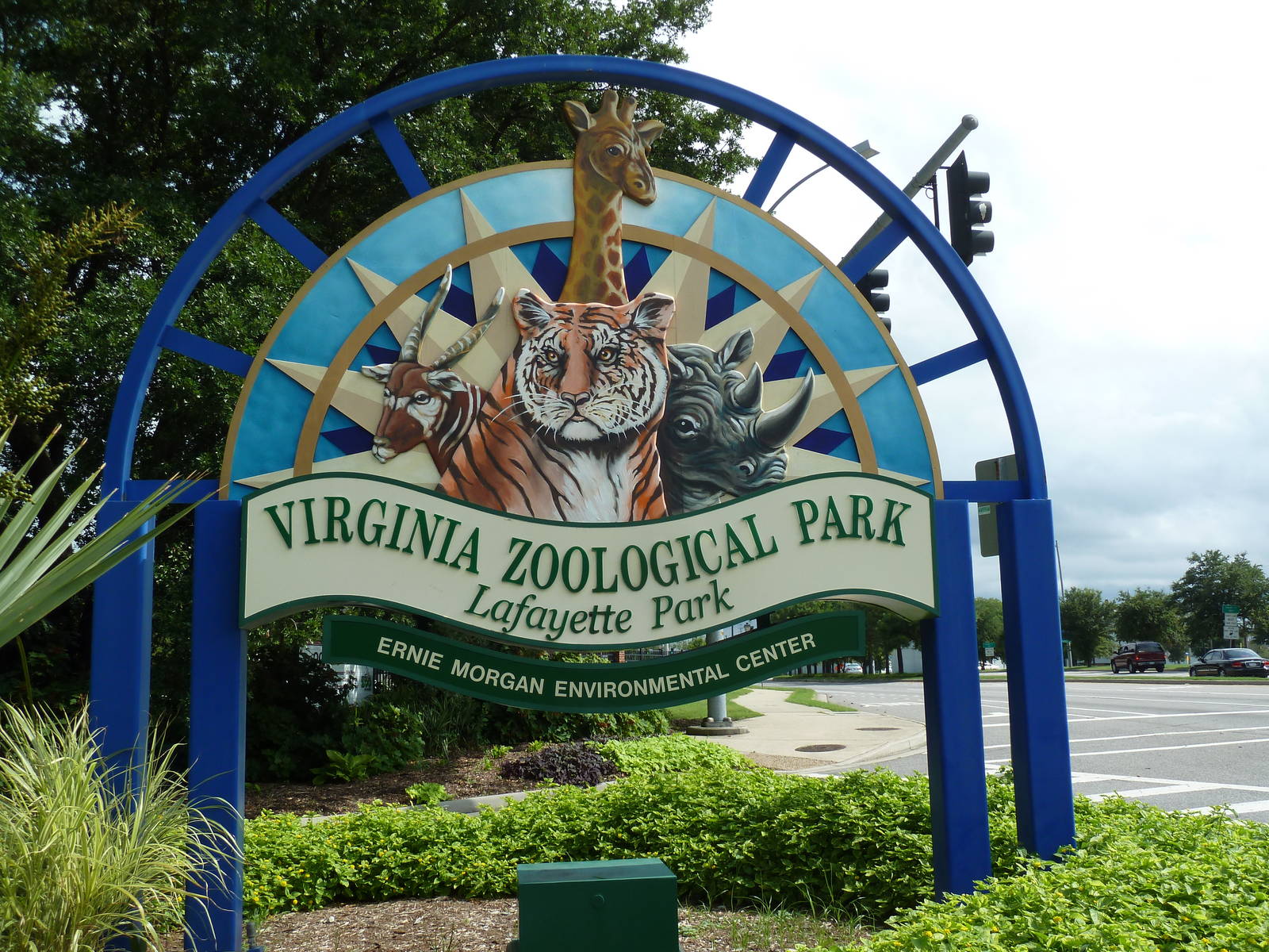 Zoo Entrance Sign