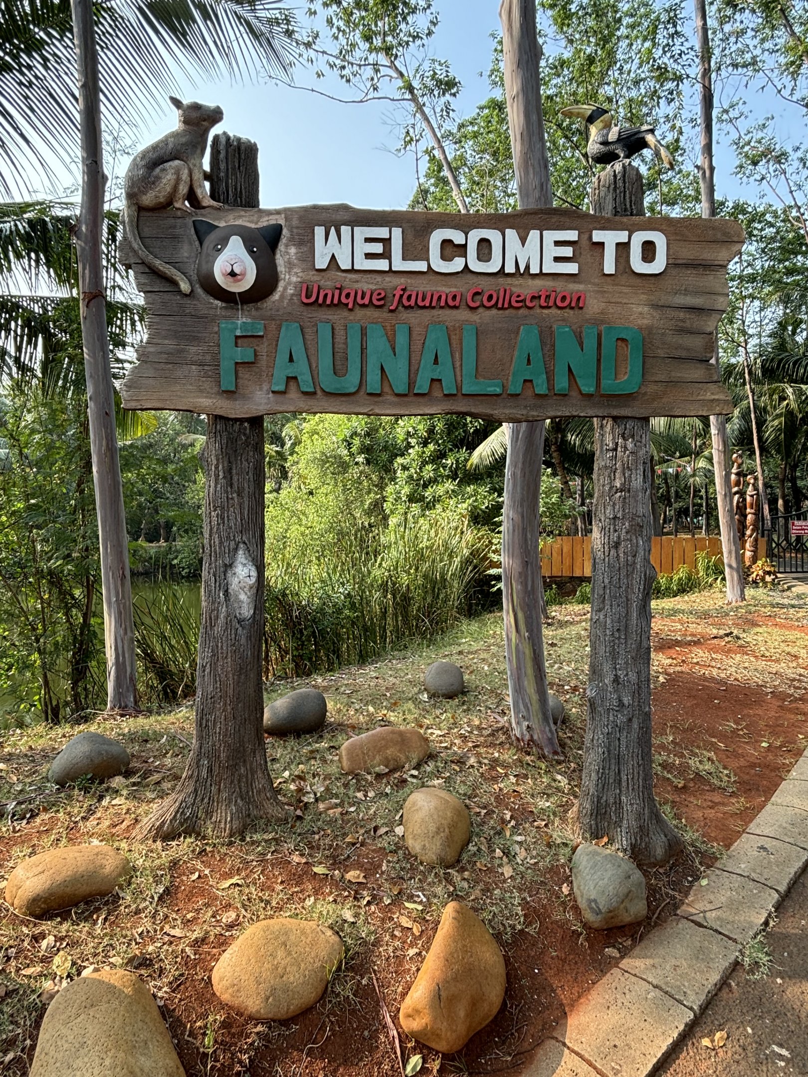 Zoo Entrance Sign