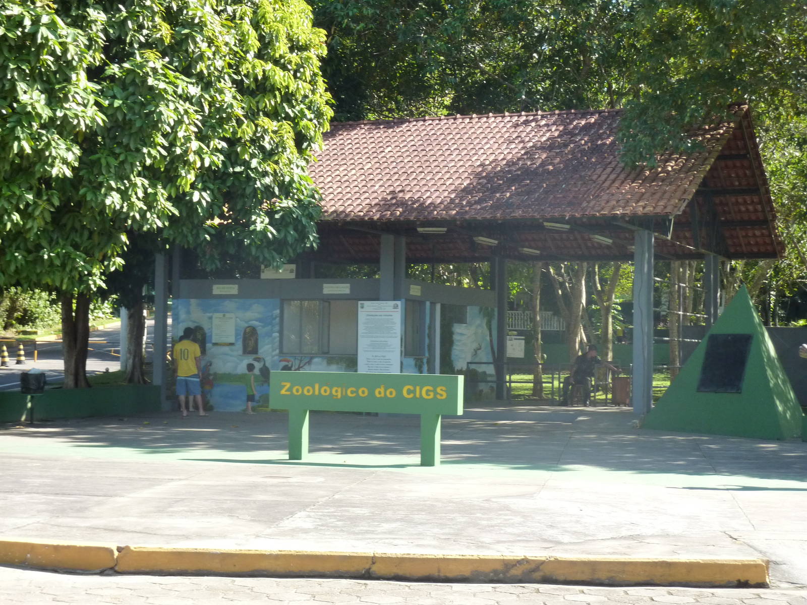 Zoo entrance