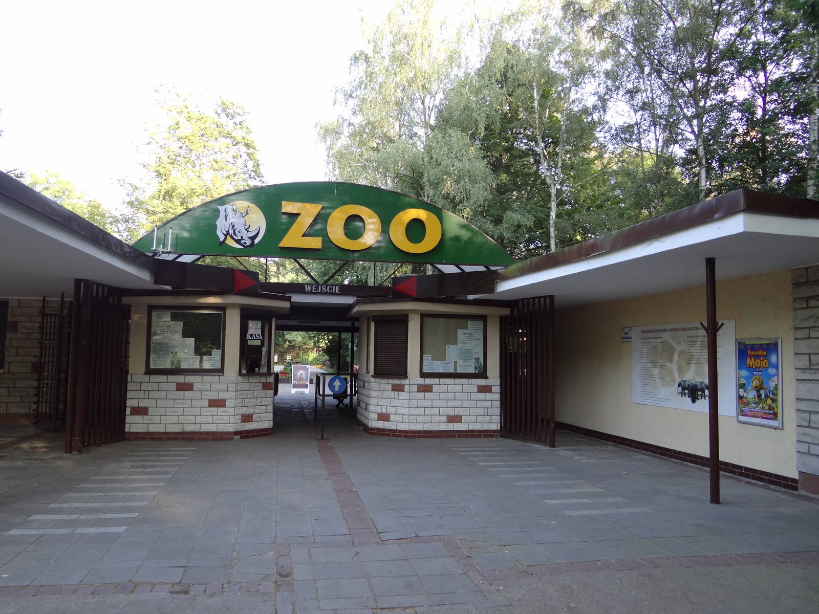 Zoo entrance