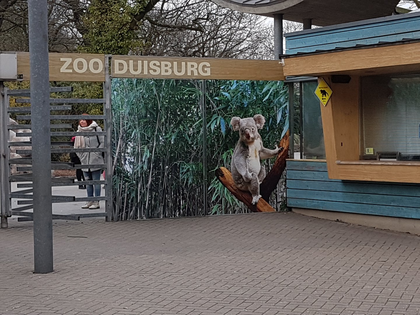 Zoo entrance
