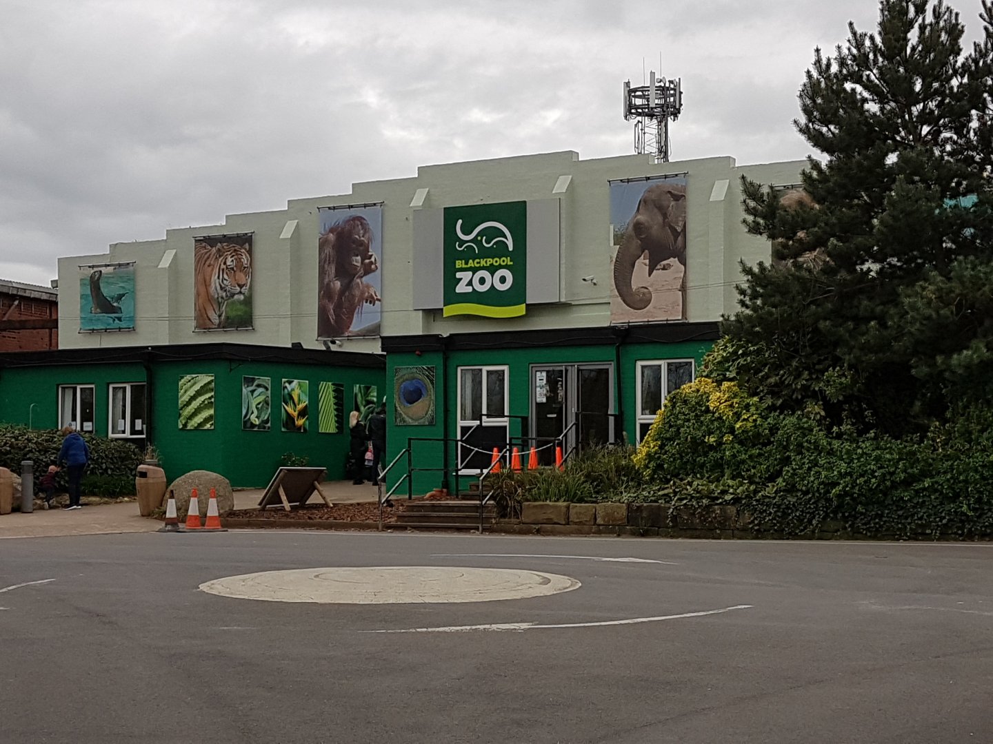 Zoo entrance