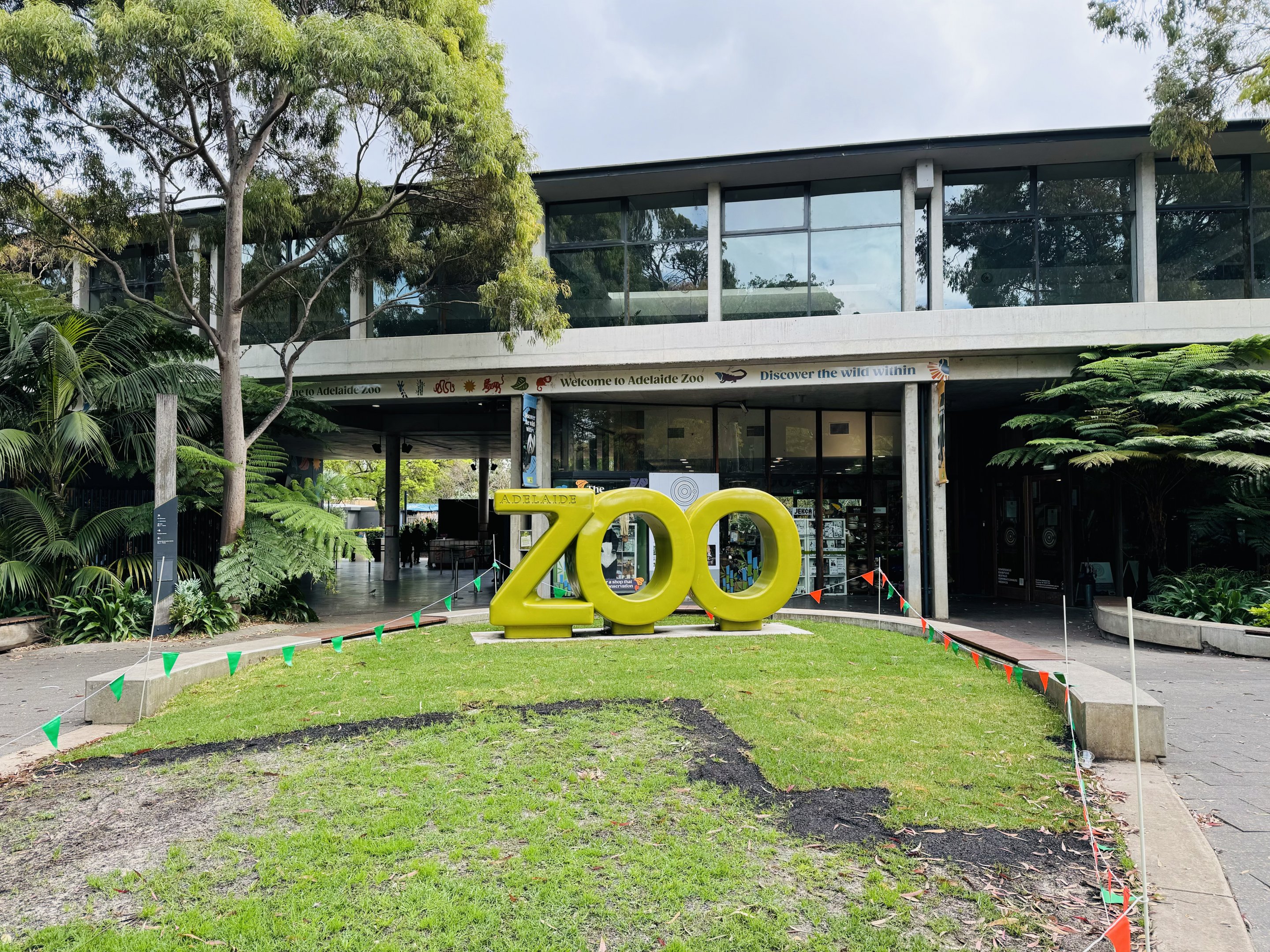 Zoo entrance