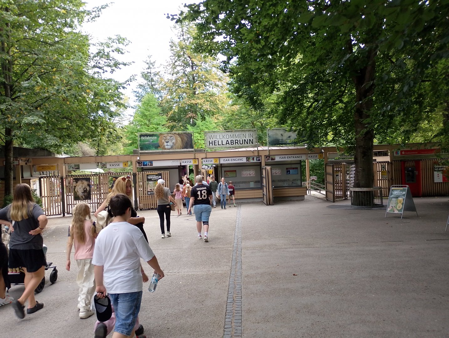 Zoo entrance