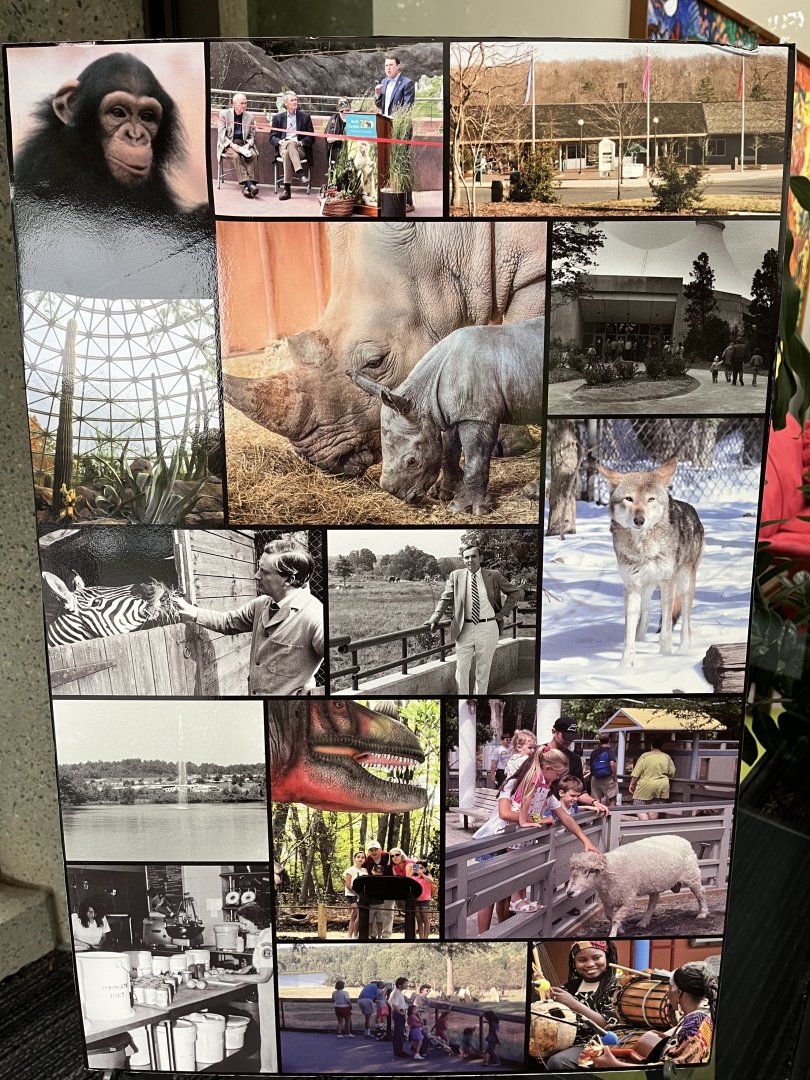 Zoo History display in Stedman Building (2/3)