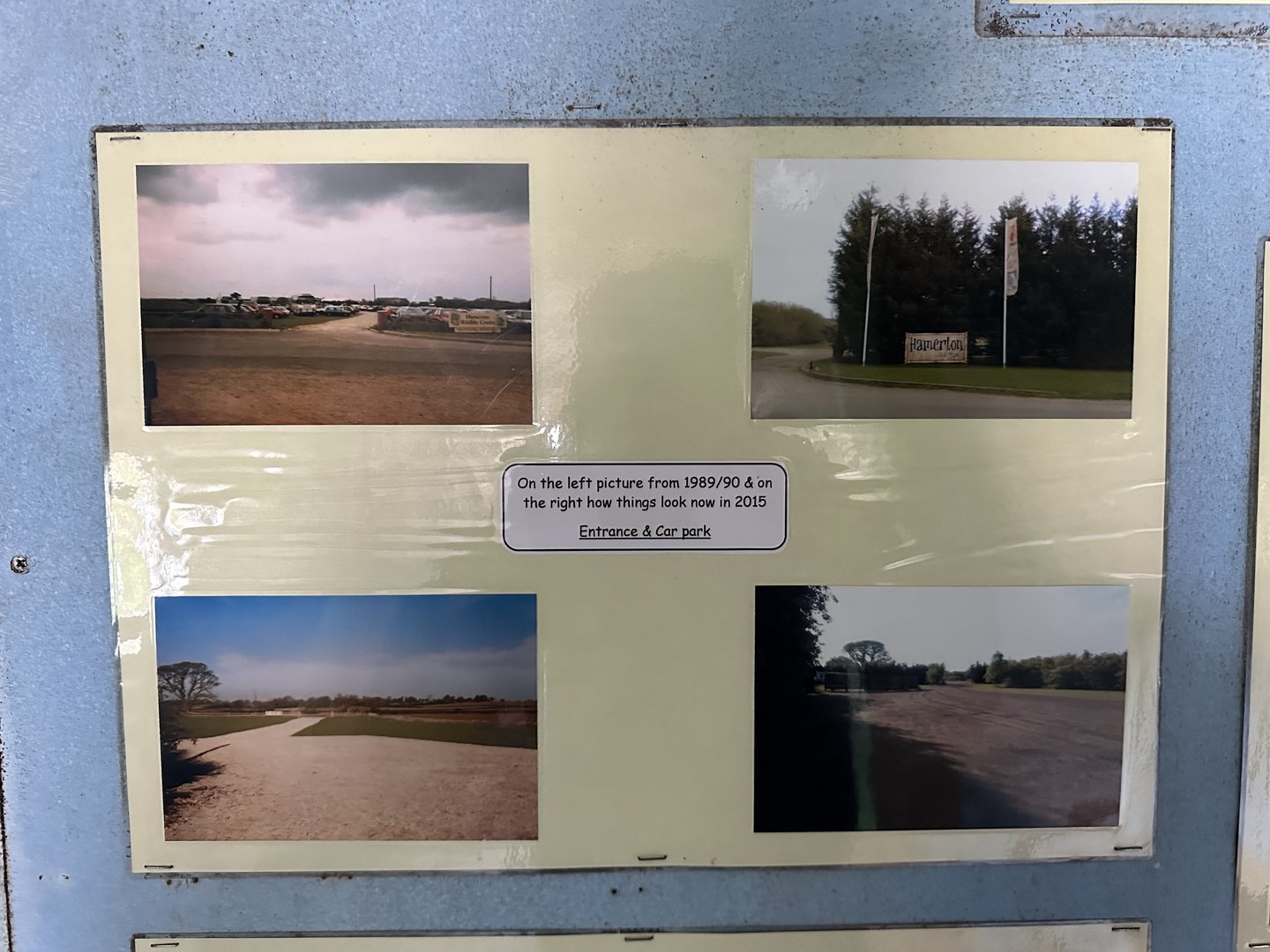 Zoo History - Entrance (1989-2015) at Hamerton Zoo Park (October 2023)