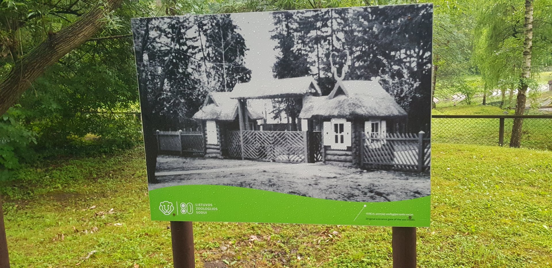 Zoo History photo display June 2019