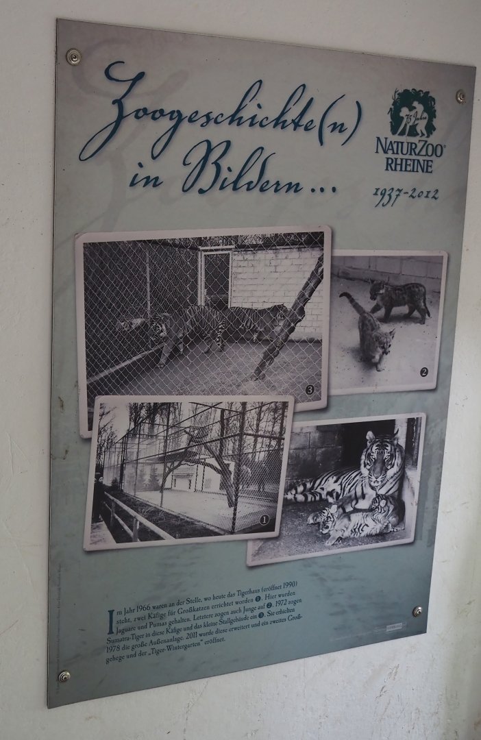 Zoo history signage, 2025-05-22