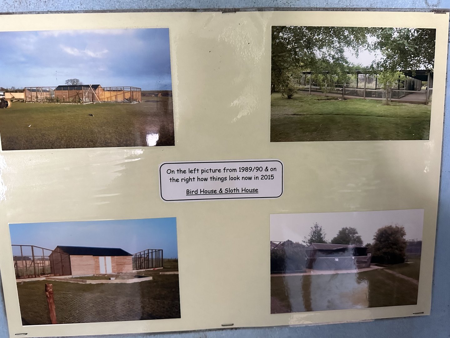 Zoo History - Sloth House / Bird House (1989-2015) at Hamerton Zoo Park (October 2023)