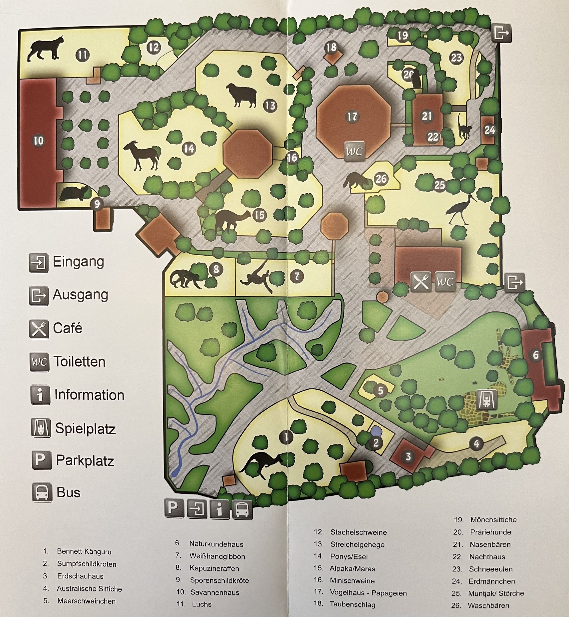 Zoo Hof Map - undated