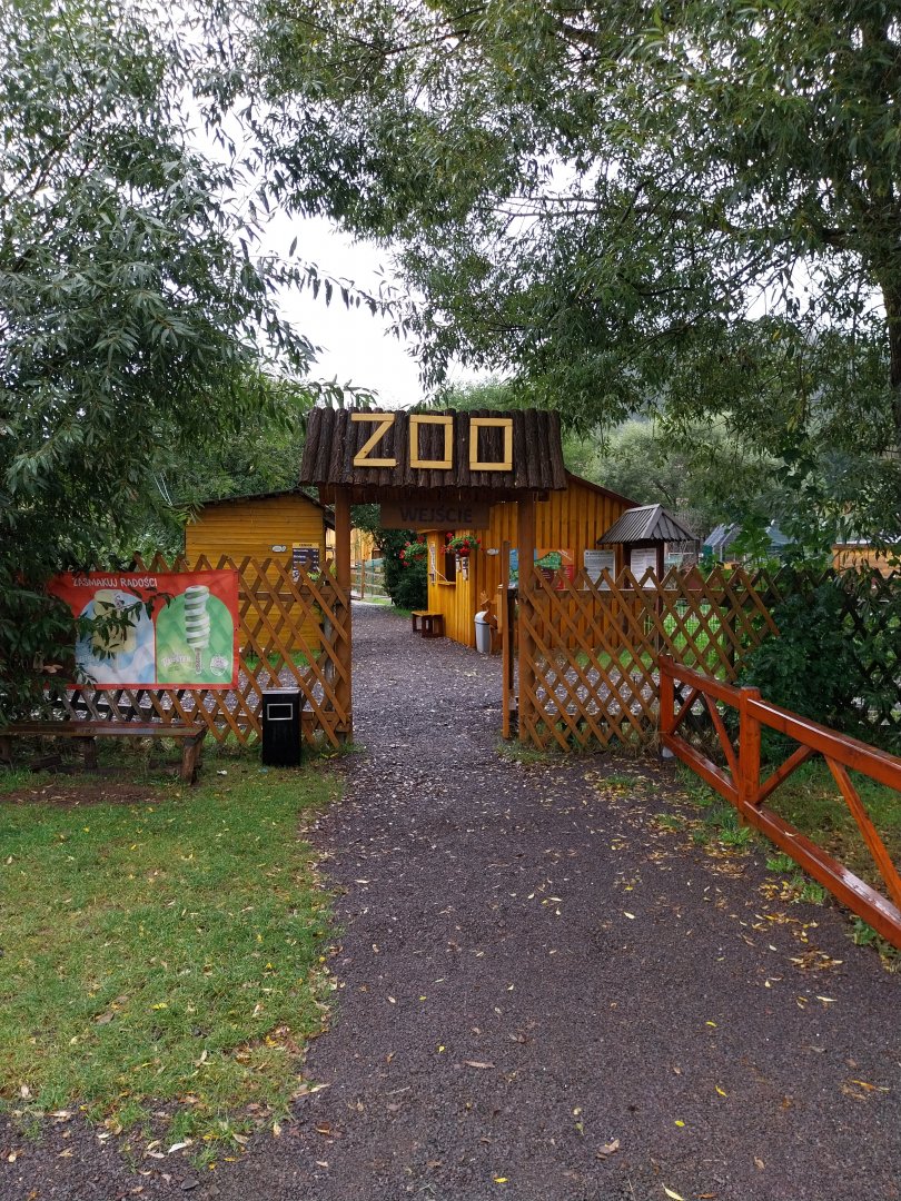 Zoo Łączna - Entrance