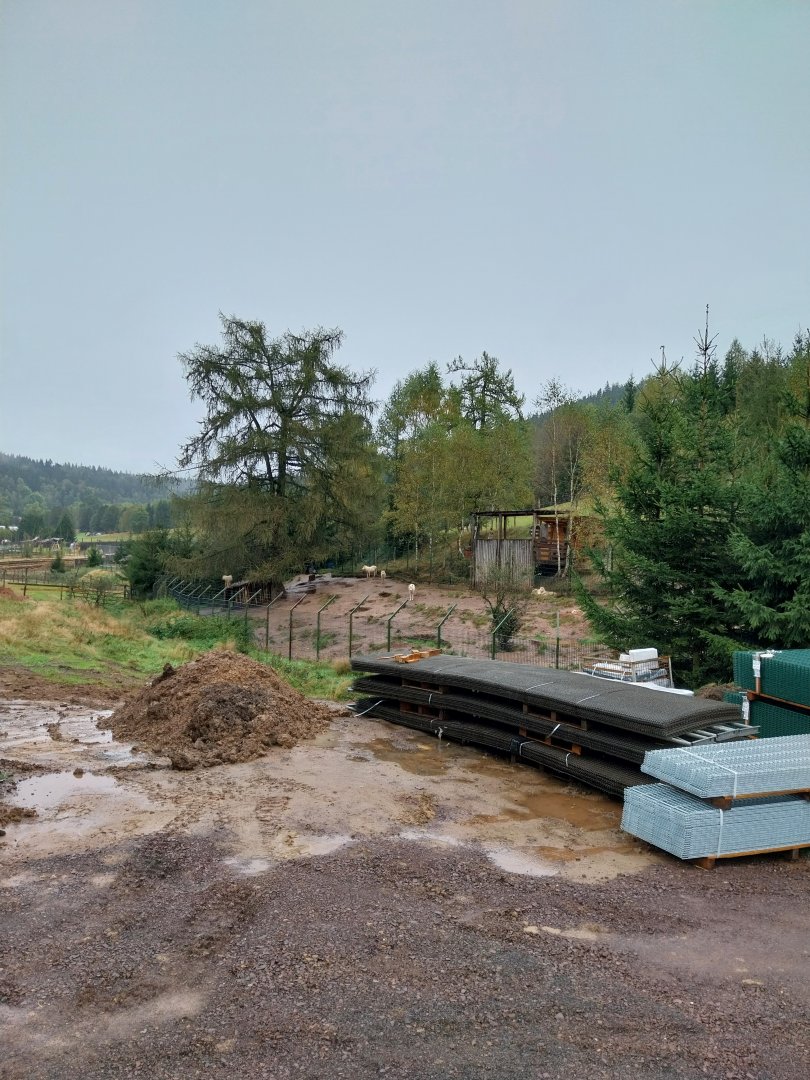 Zoo Łączna - Siberian Tiger construction site