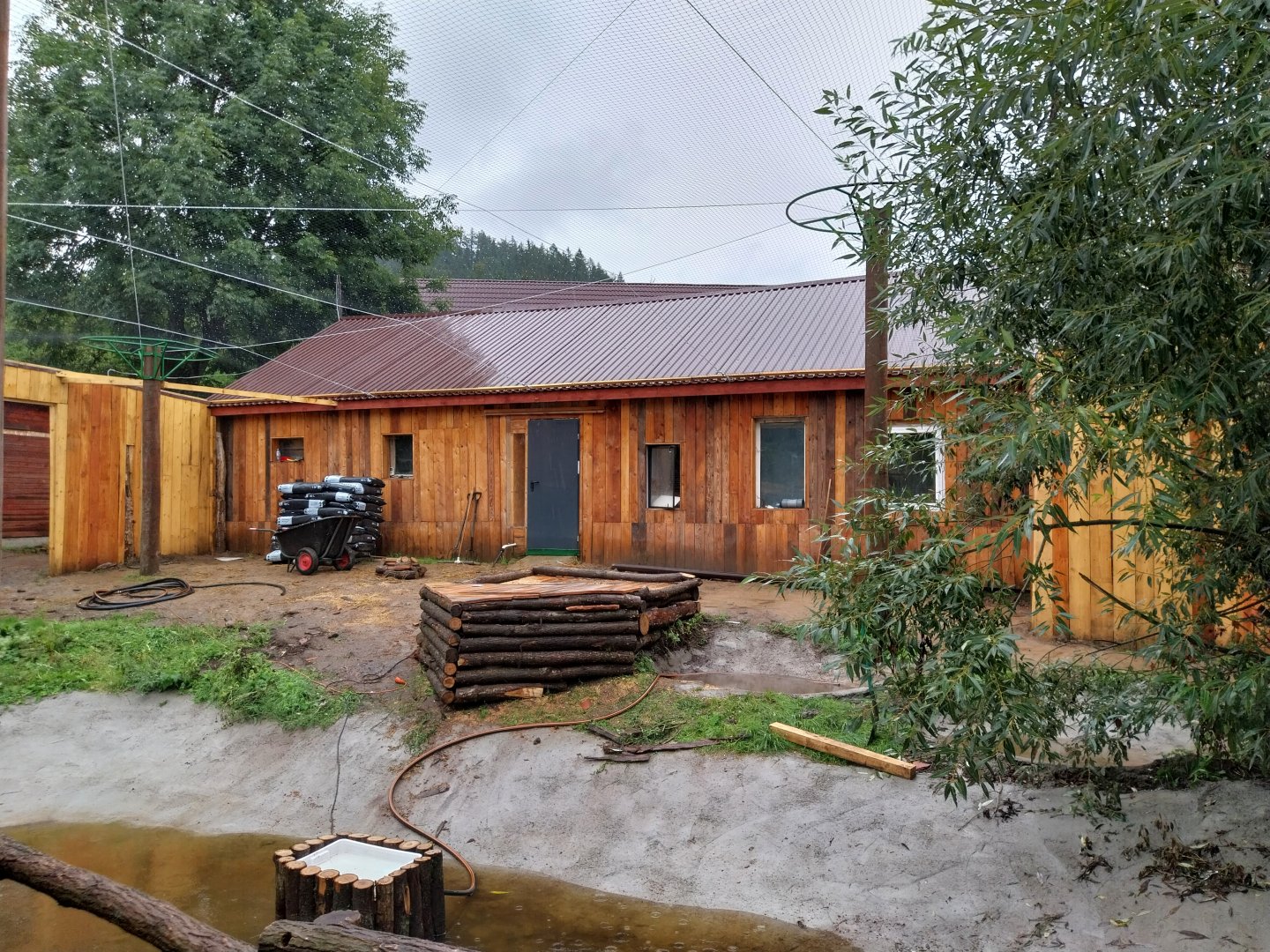 Zoo Łączna - South America construction site