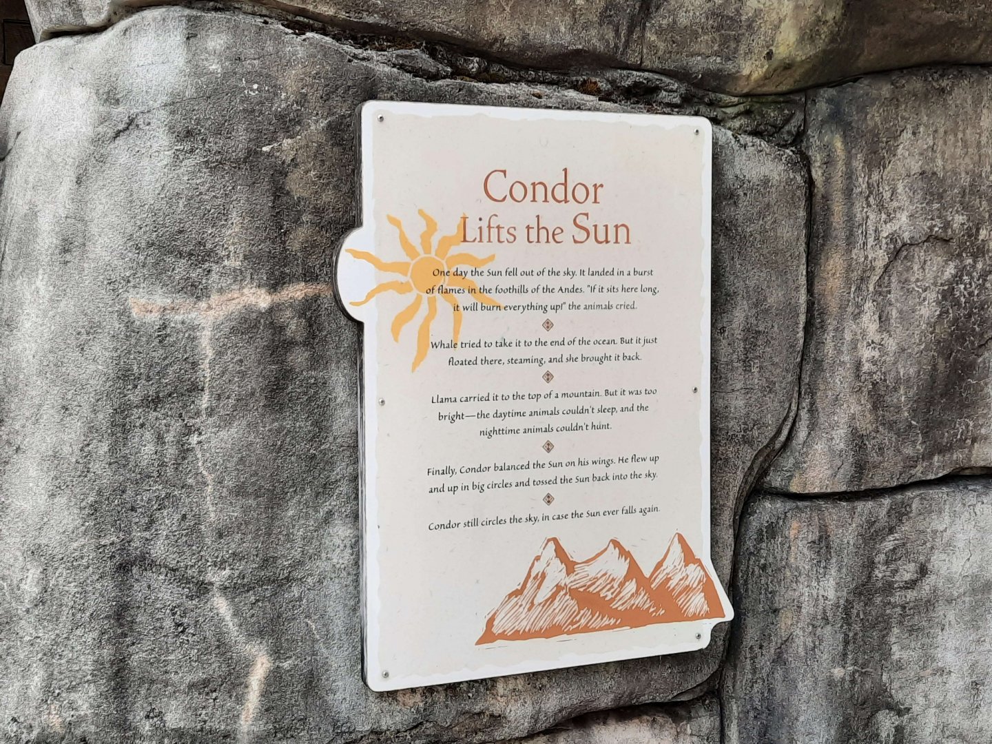 Zoo Legend - Condor Lifts the Sun