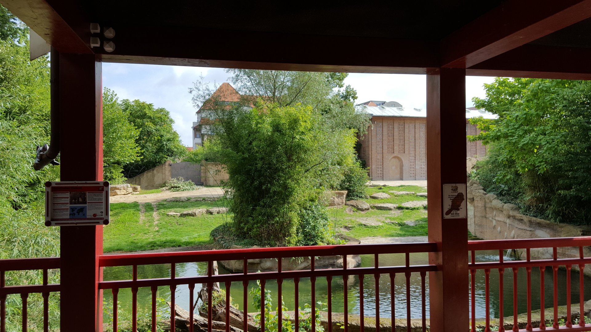 Zoo Leipzig - Asian Elephant exhibit