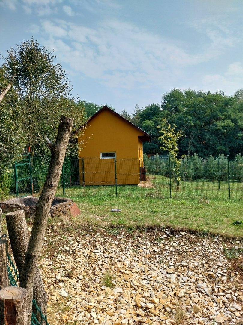Zoo Lesne Zacisze (Lisow) - Maned Wolf building