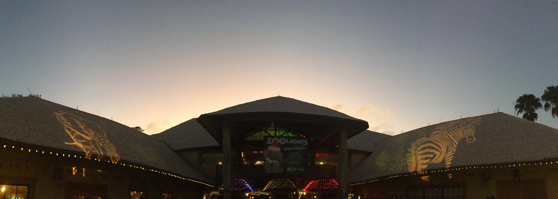 Zoo Lights Entrance