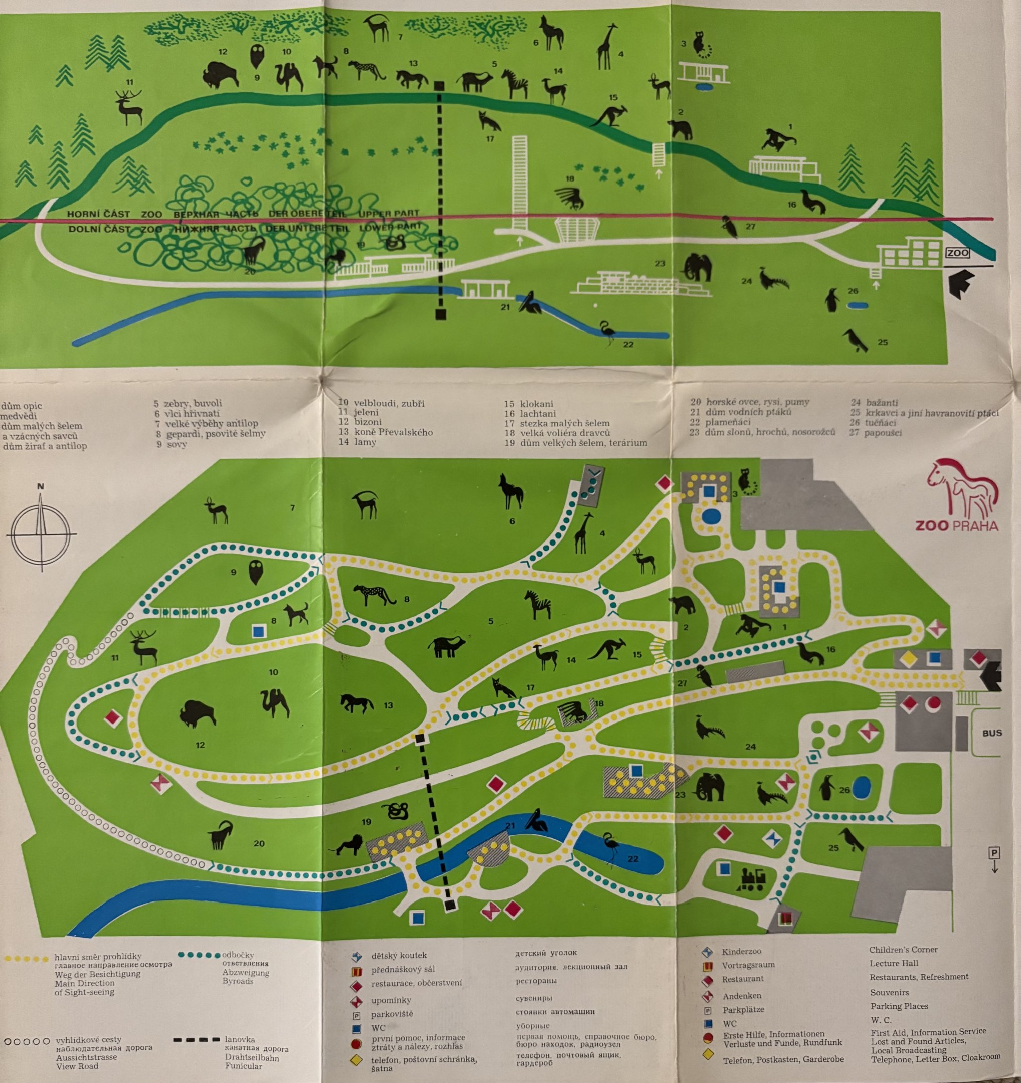 Zoo Map - 1975