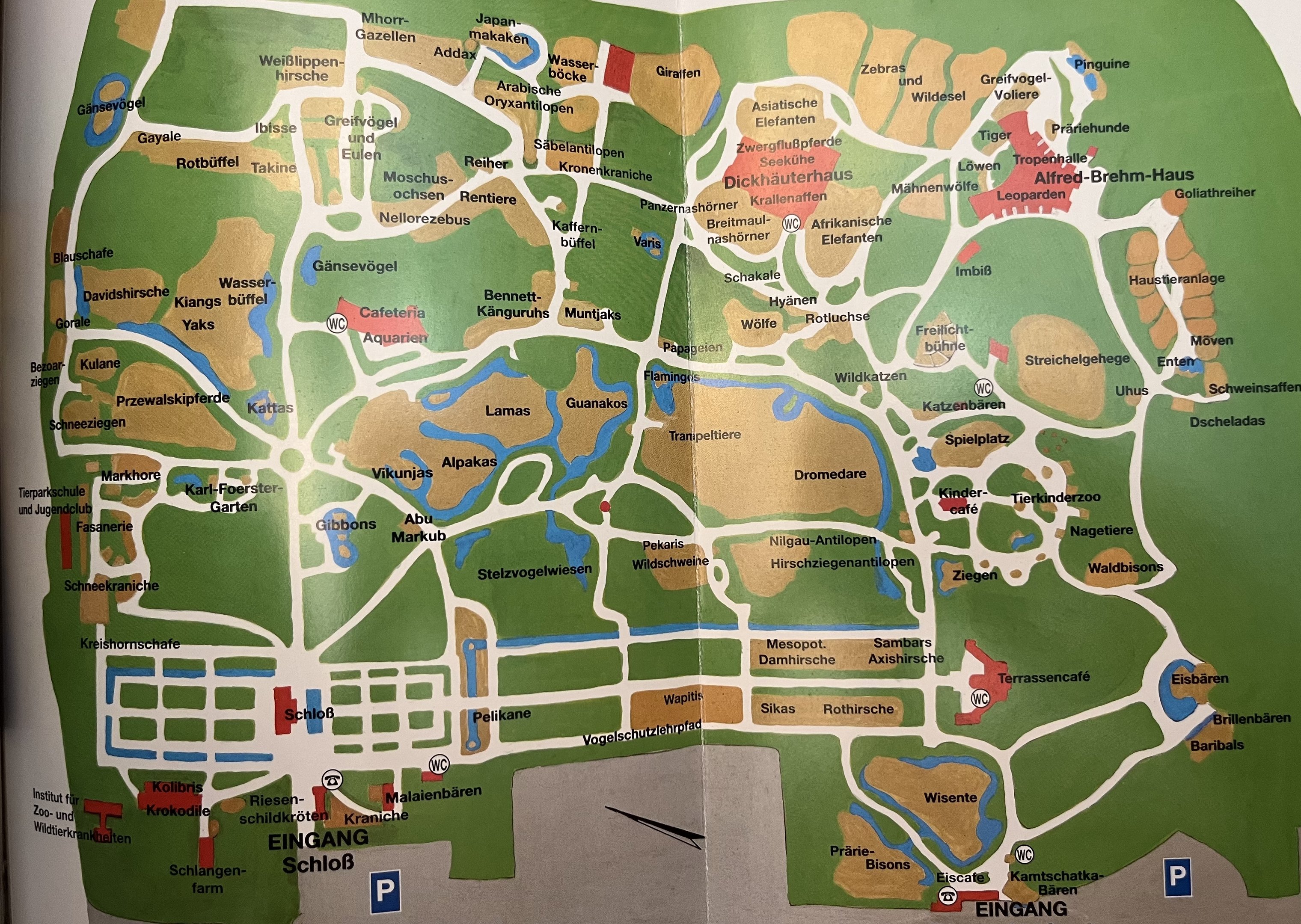 Zoo Map - 1997