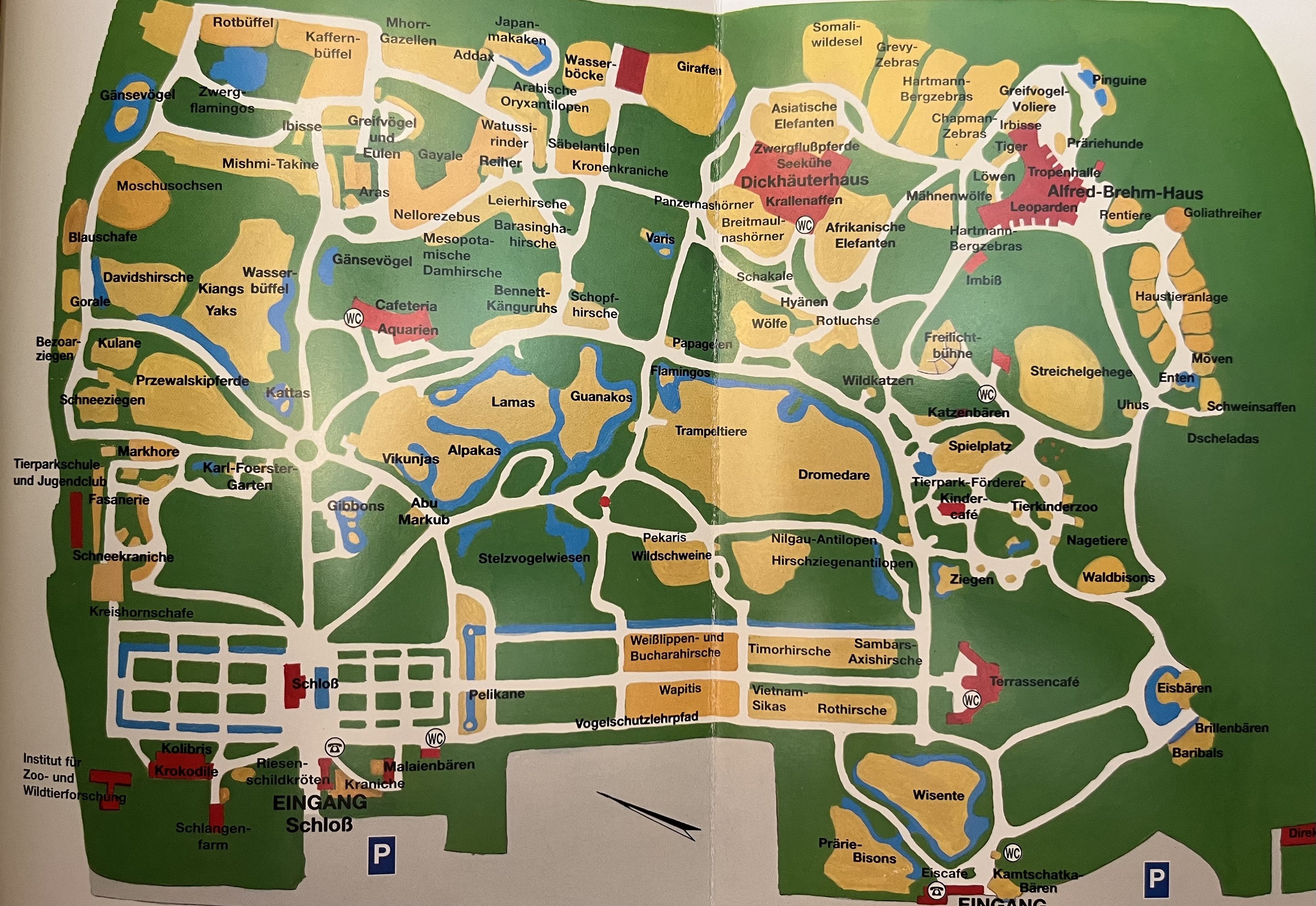 Zoo Map - 1999