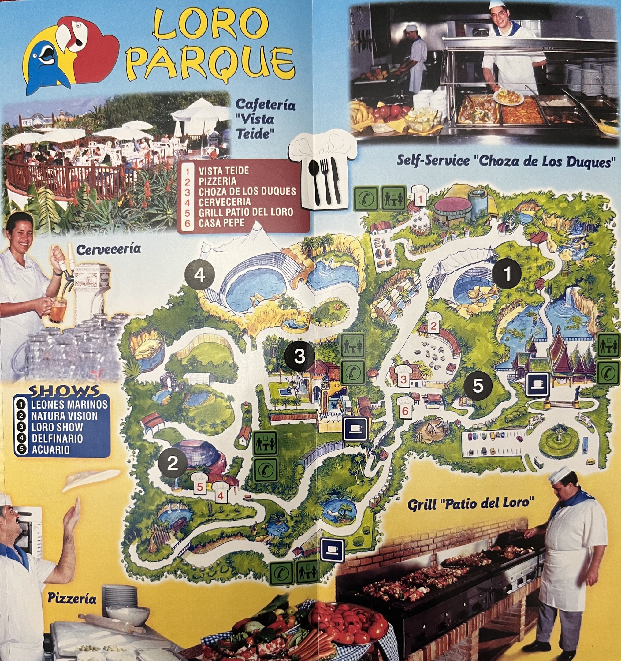 Zoo Map - 1999