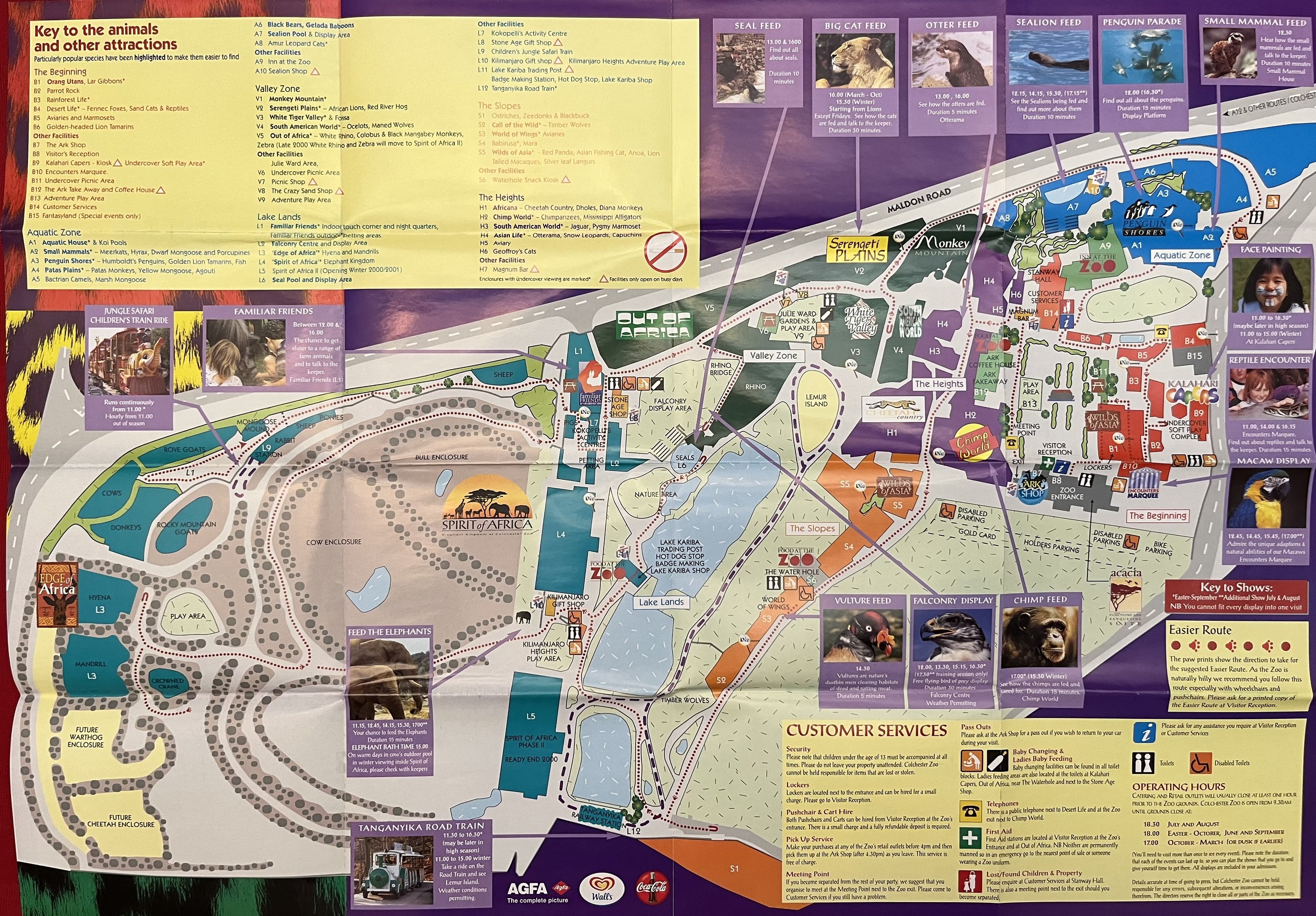 Zoo Map - 2000