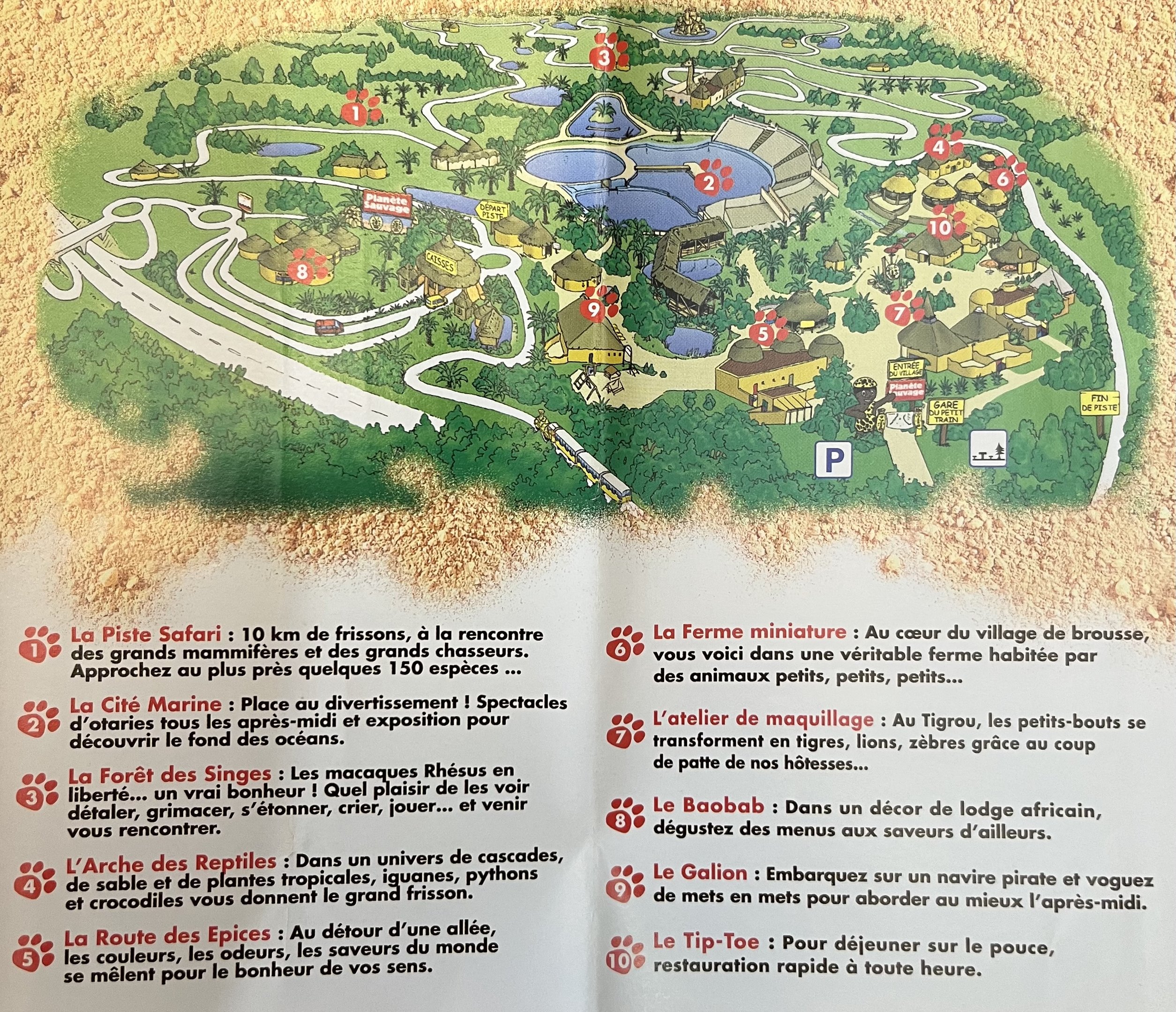 Zoo Map - 2000