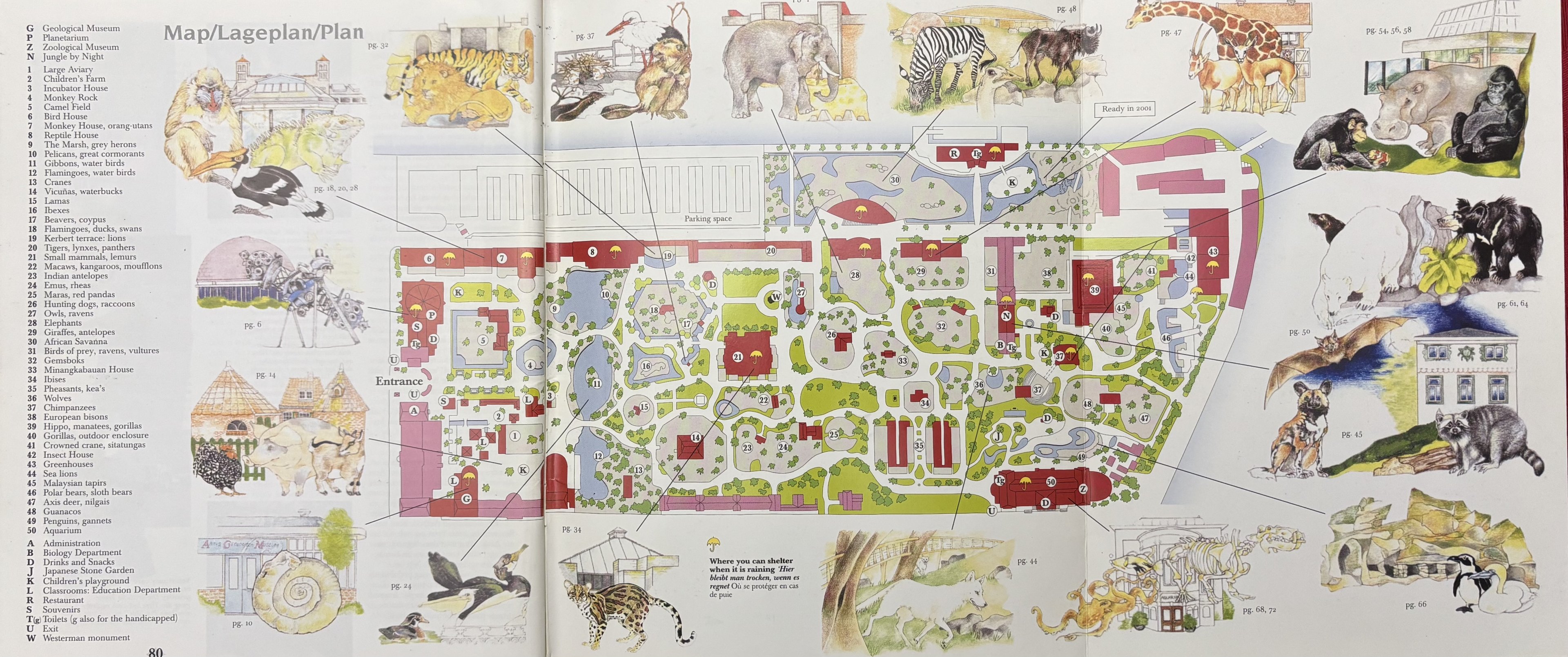 Zoo Map - 2000