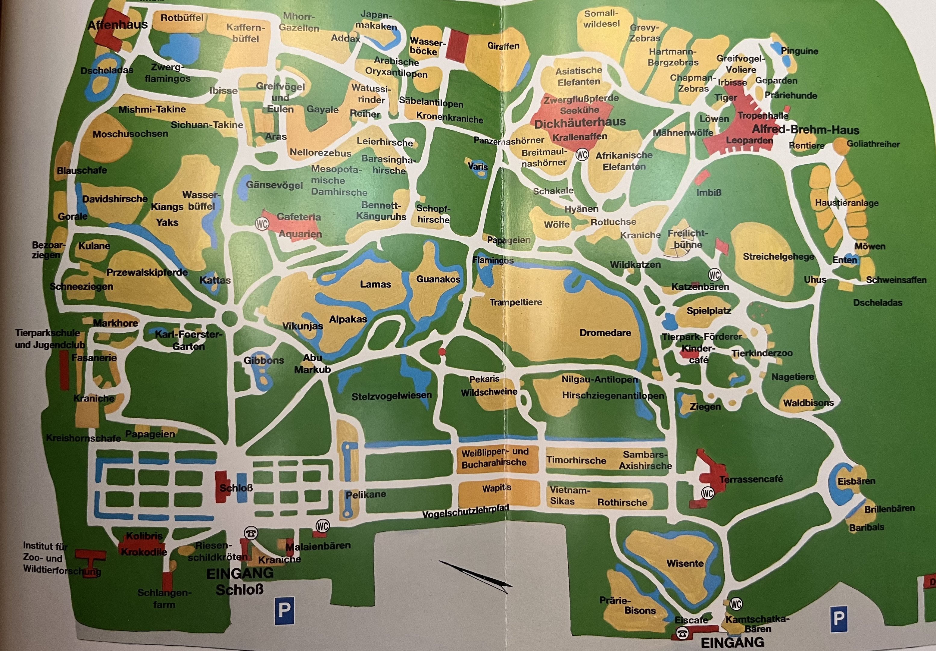 Zoo Map - 2001
