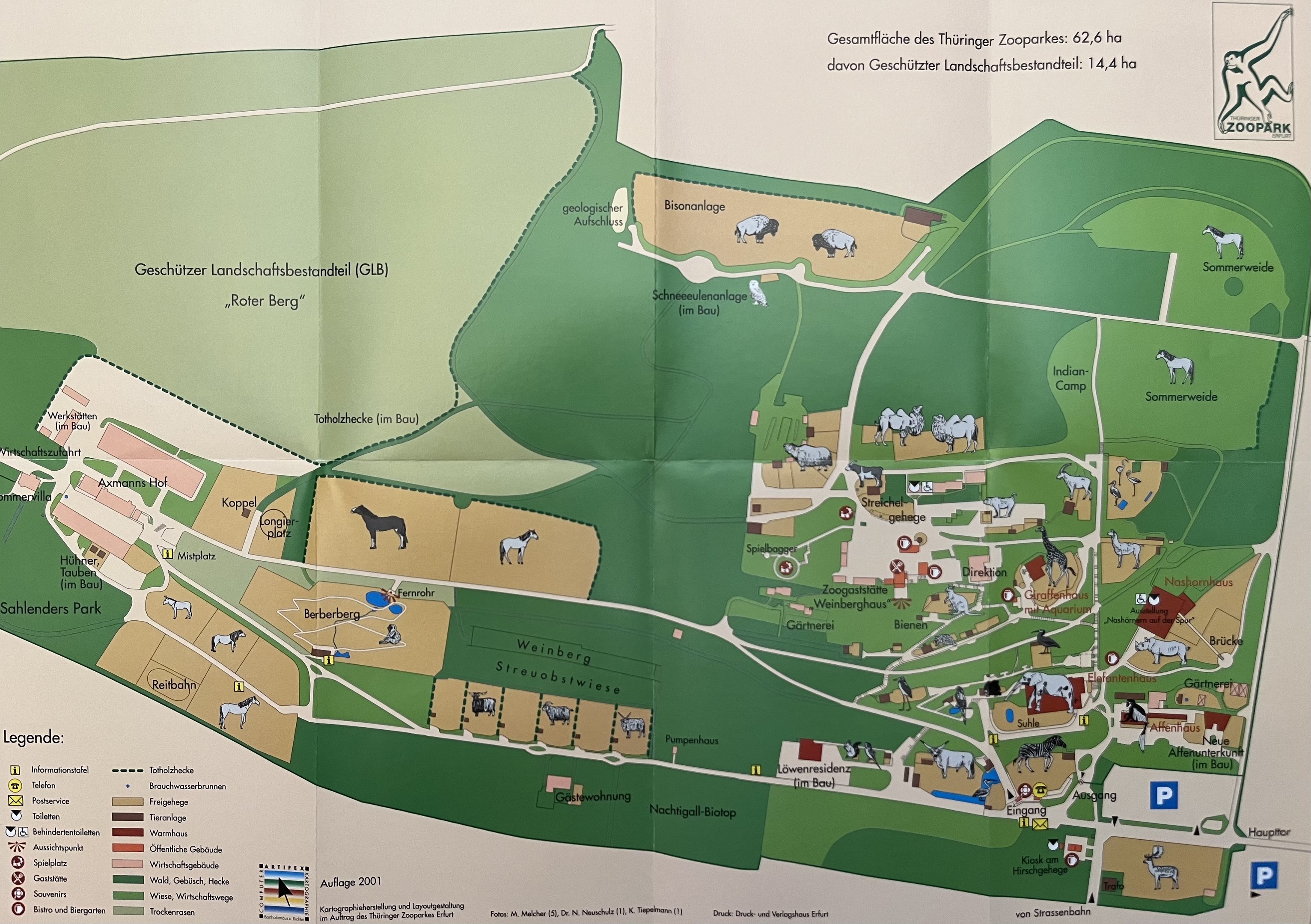 Zoo Map - 2001