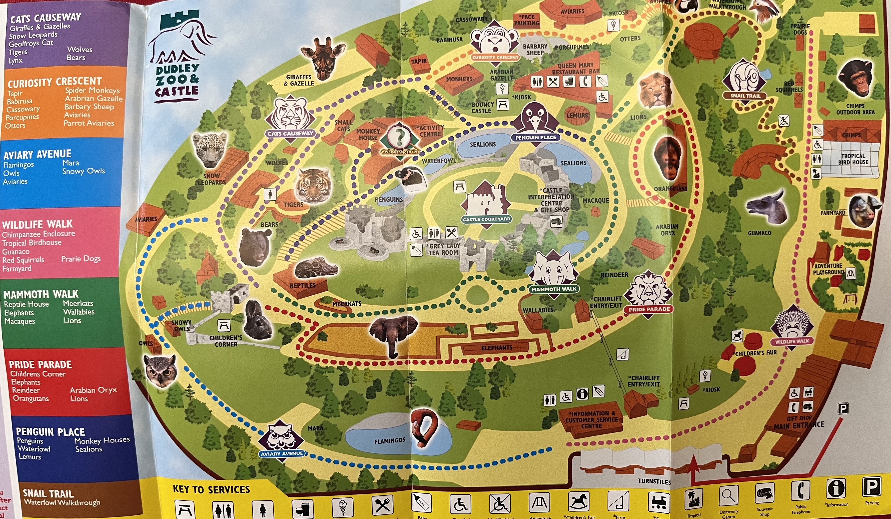 Zoo Map - 2002