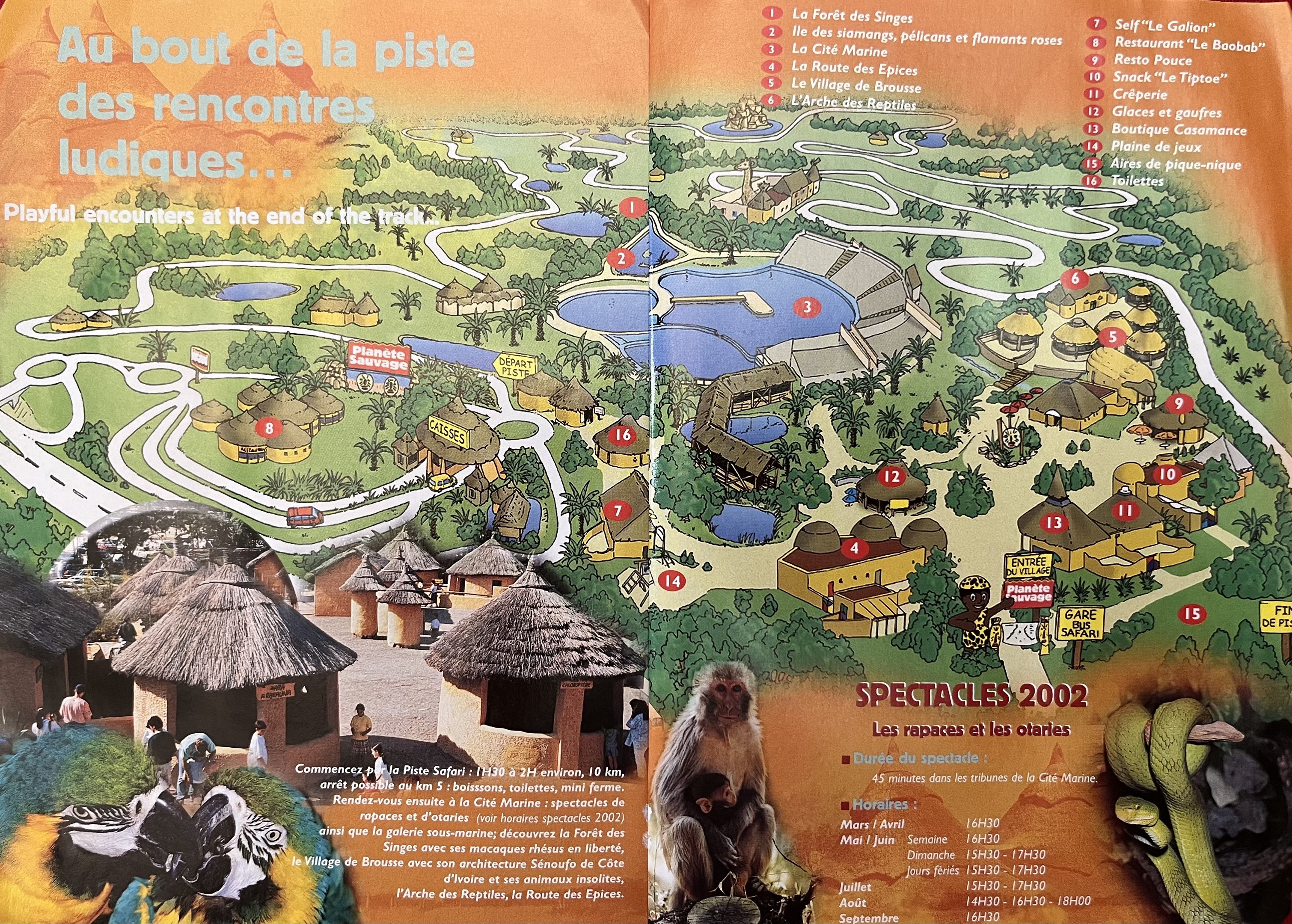 Zoo Map - 2002