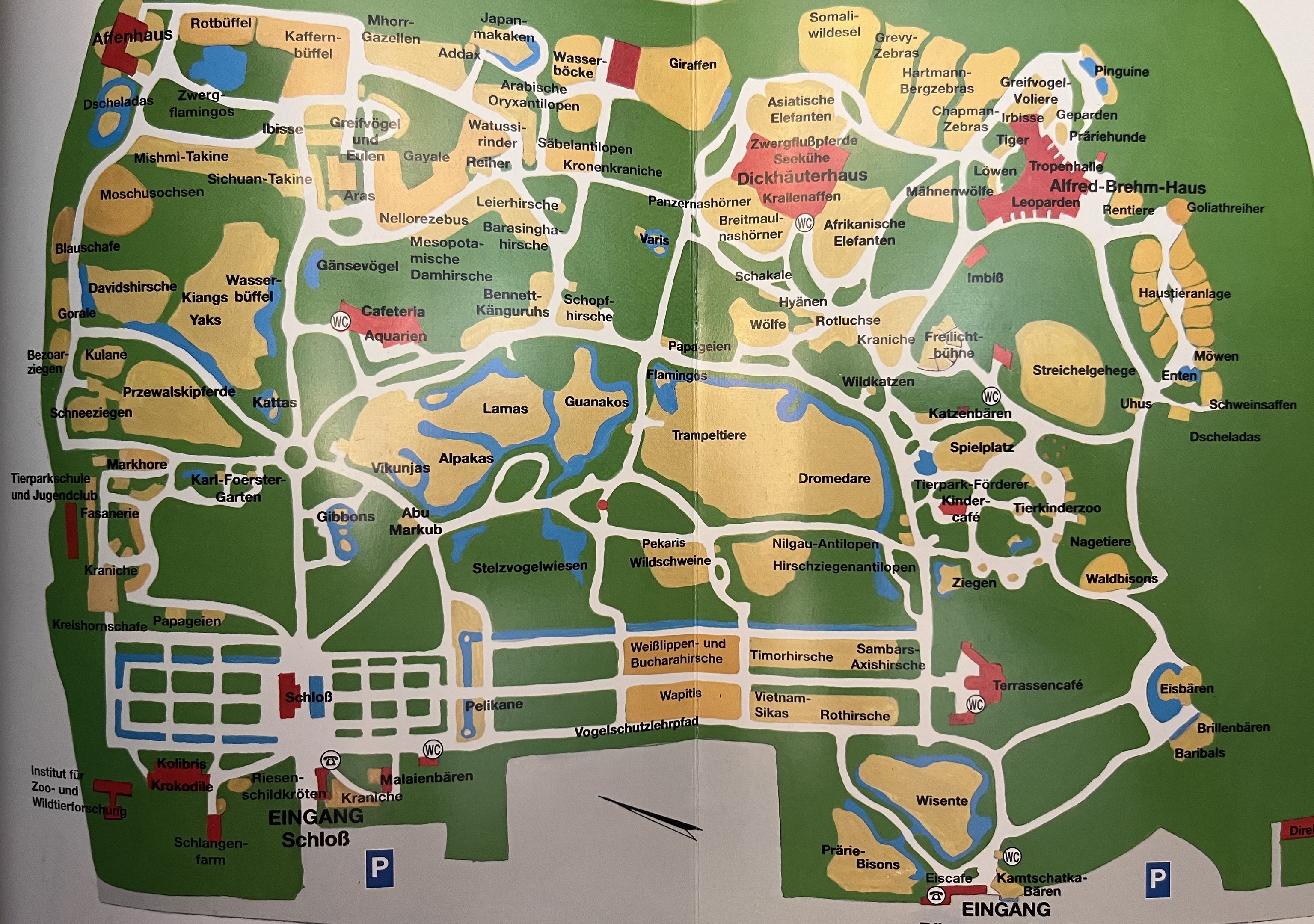 Zoo Map - 2002