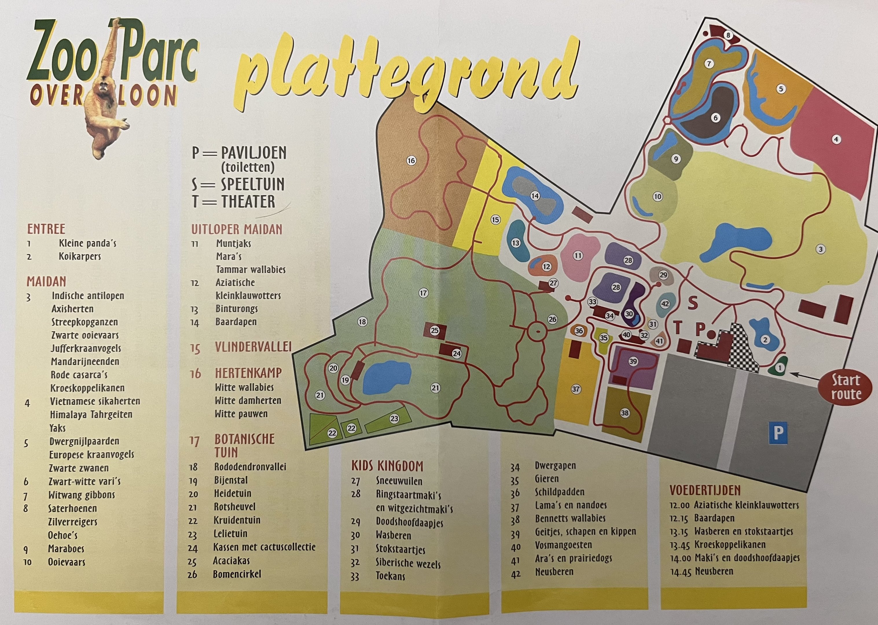 Zoo Map - 2002