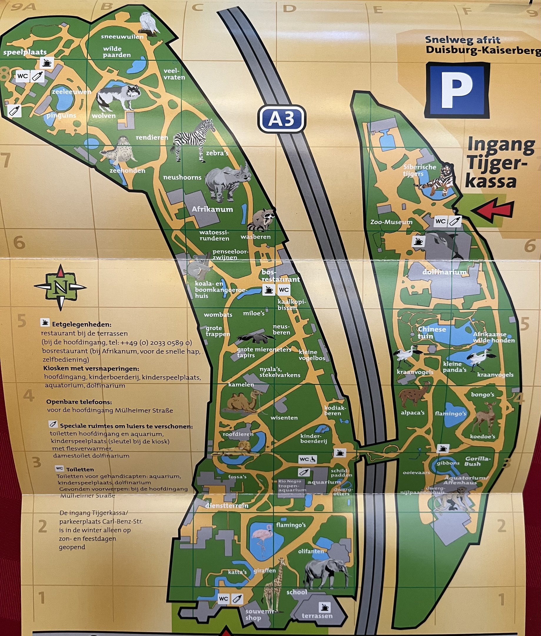 Zoo Map - 2003