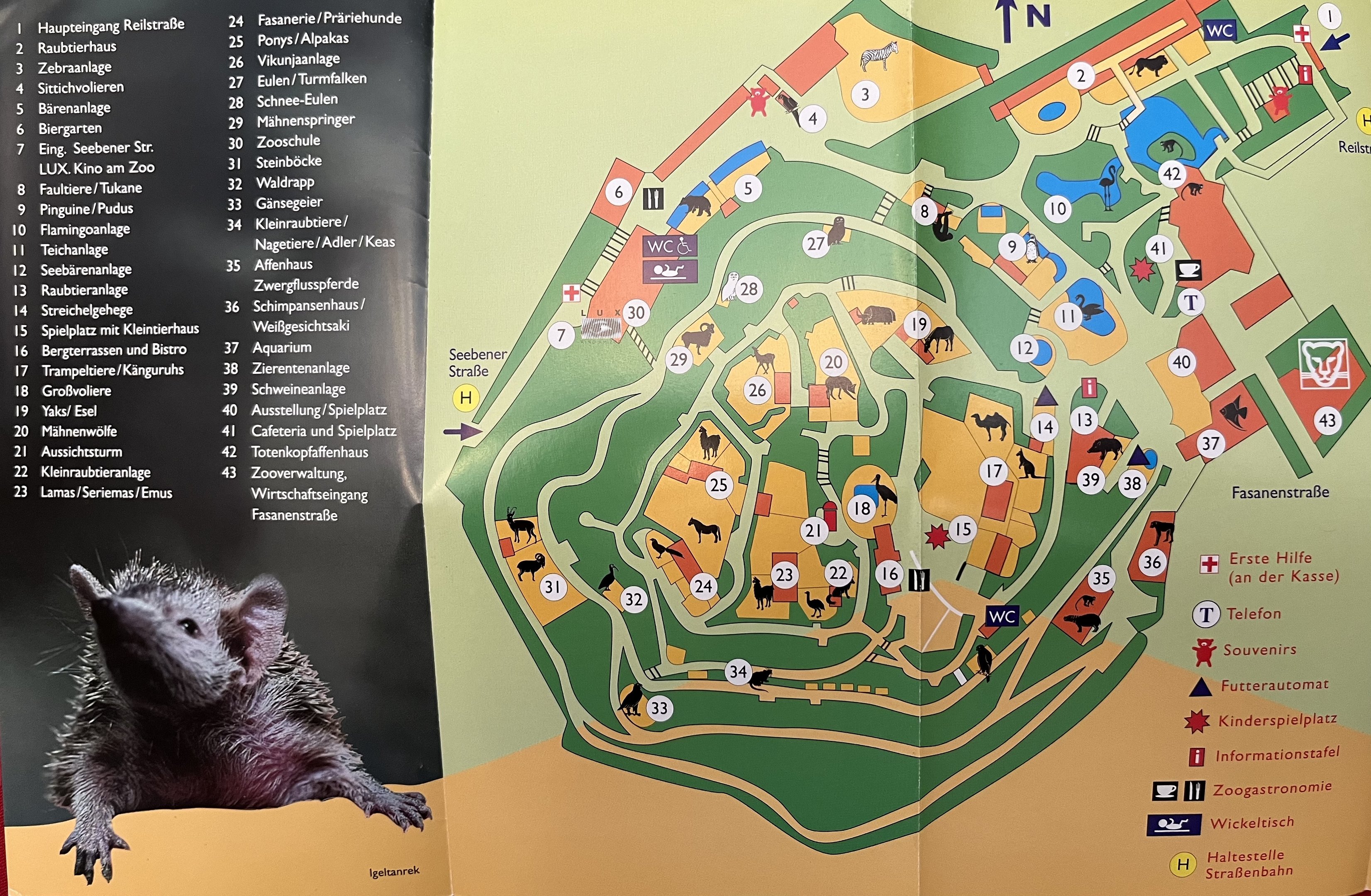 Zoo Map - 2003