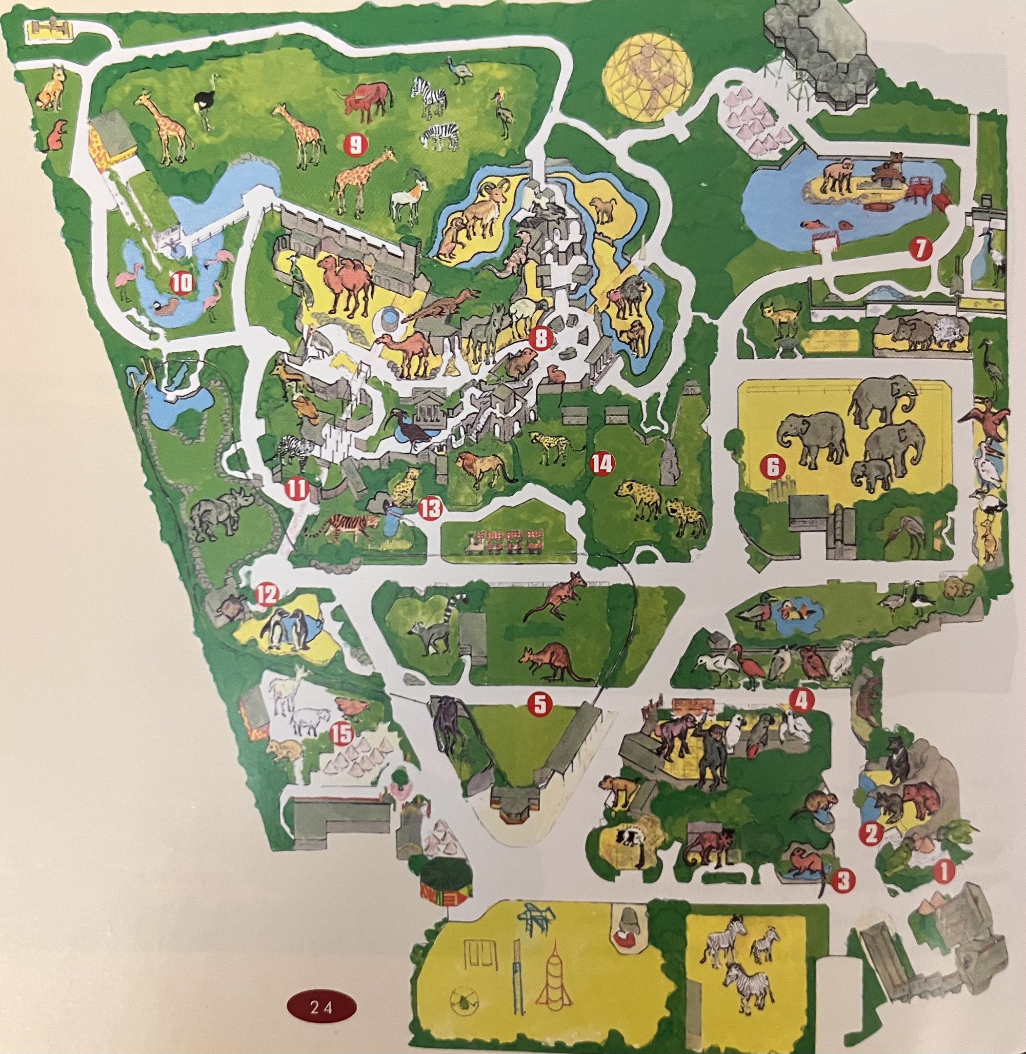 Zoo Map - 2003