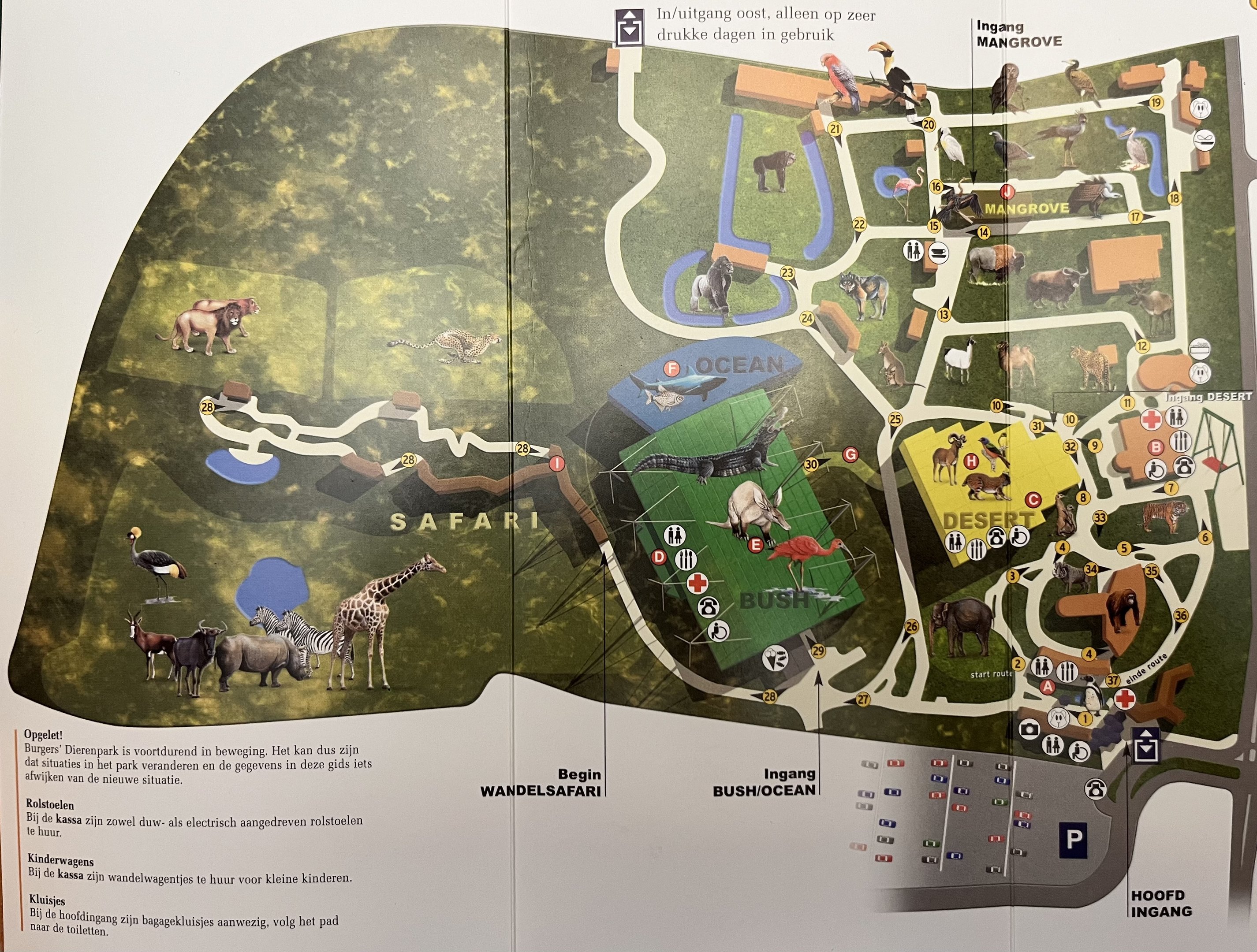 Zoo Map - 2003