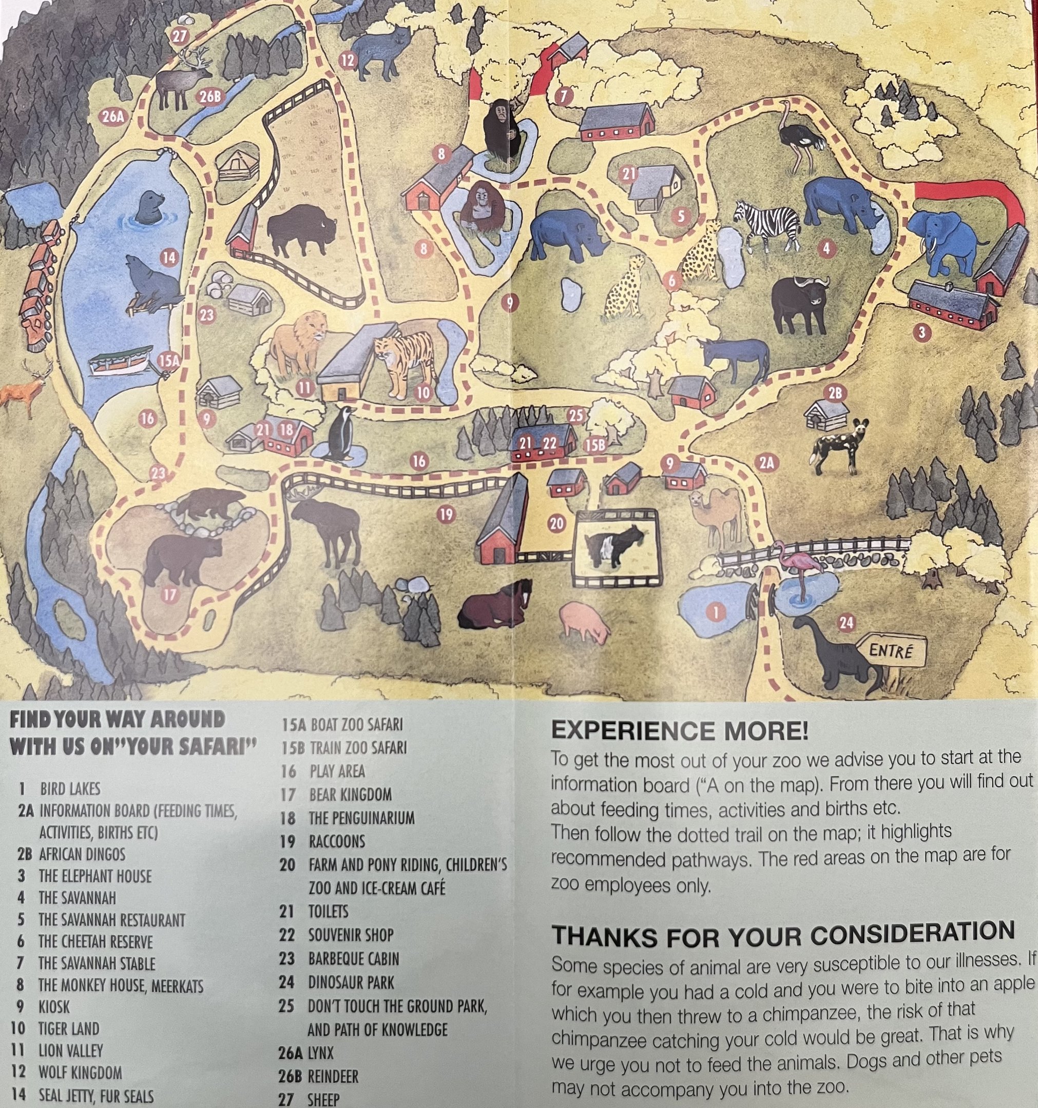Zoo Map - 2003
